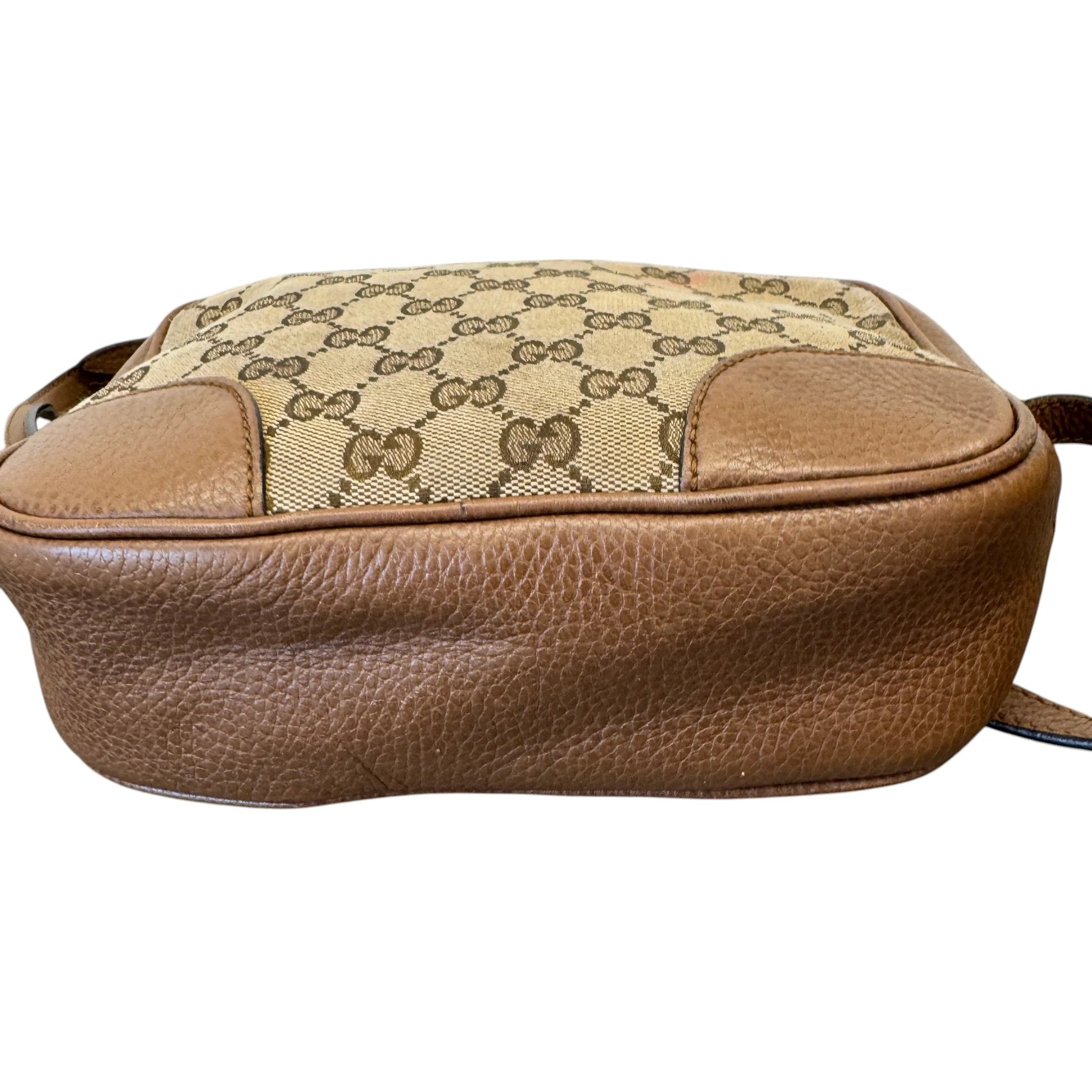 Women's Gg Supreme Camera Bag Beige - Image 7