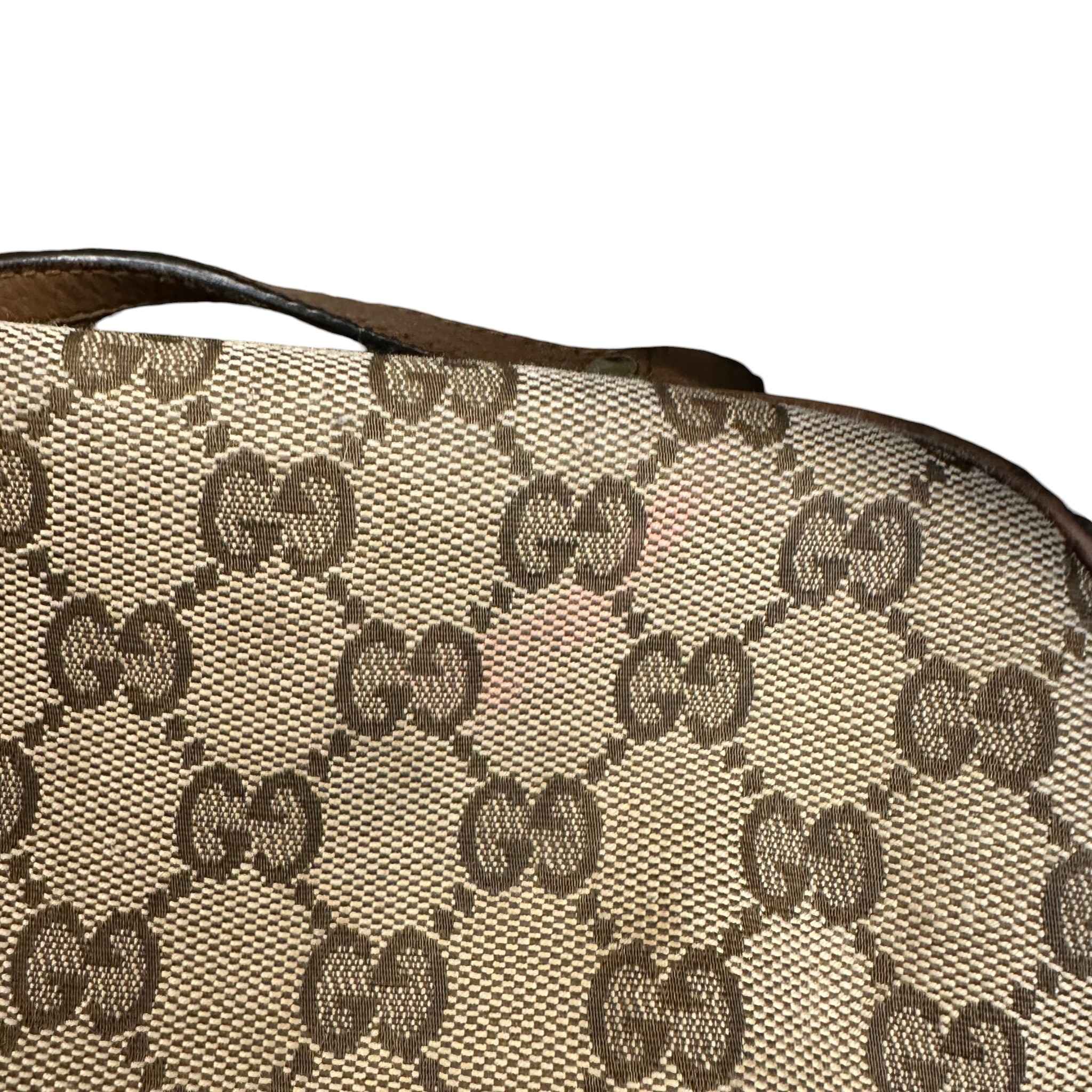 Women's Gg Supreme Camera Bag Beige - Image 8