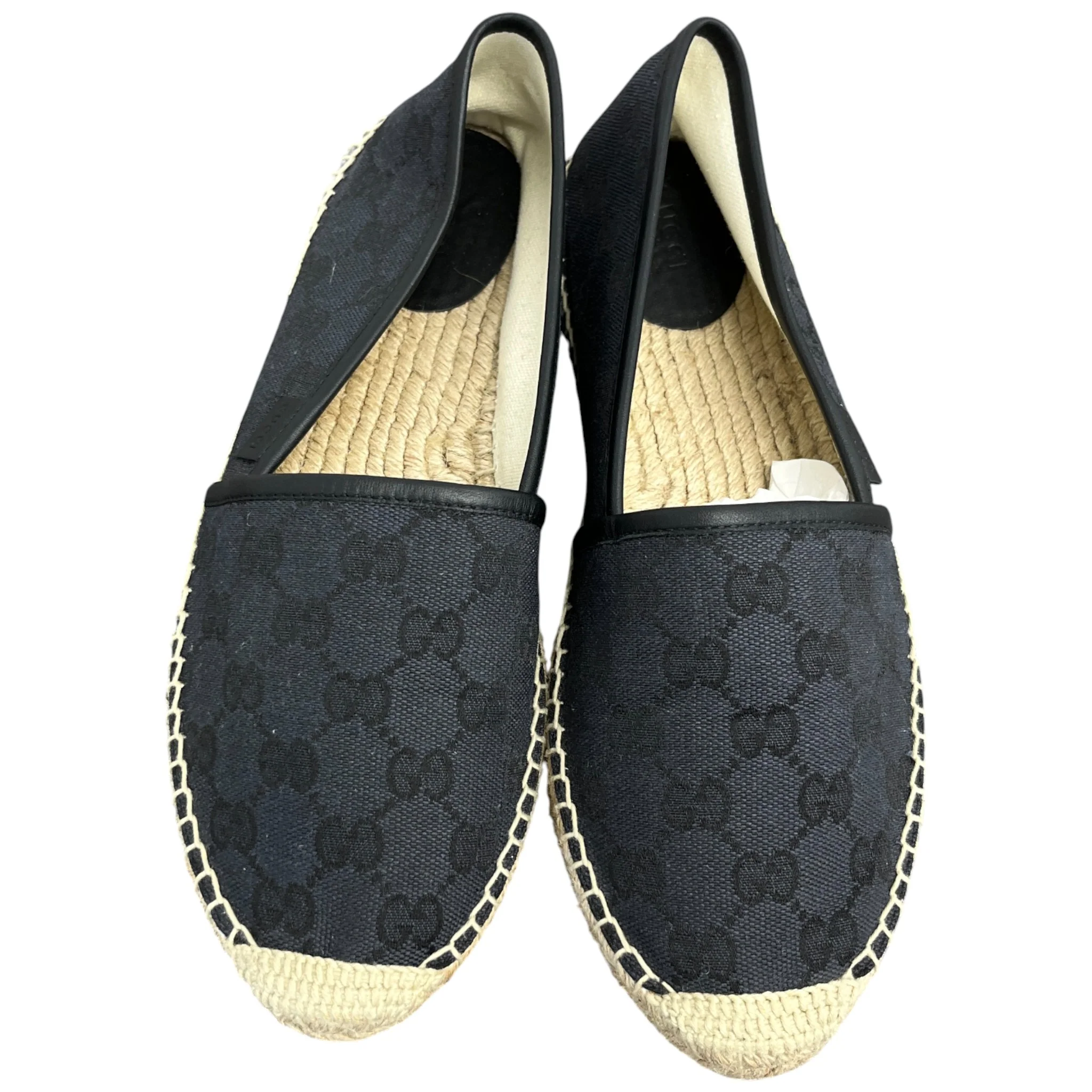 Women's Gg Supreme Espadrilles Black Size EU 39.5 / UK 6.5 - Image 6