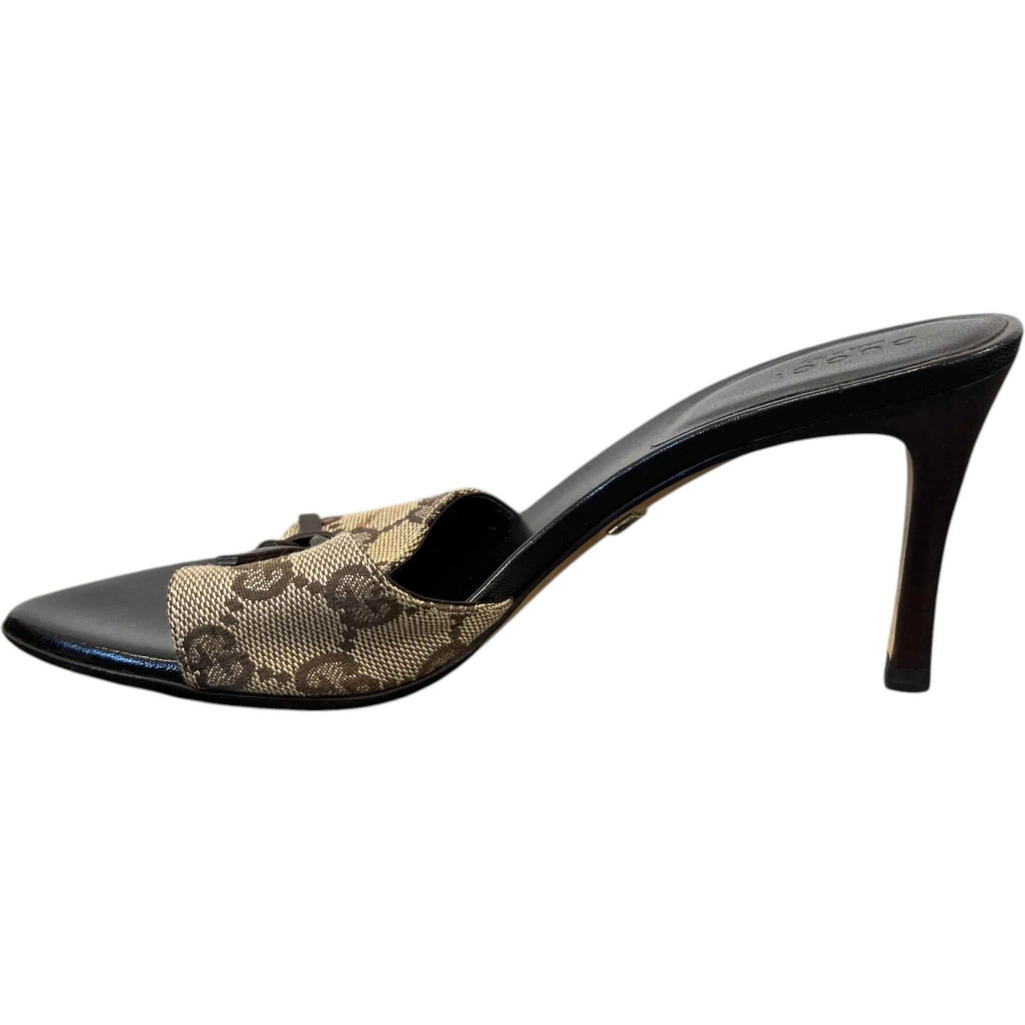 Women's Gg Supreme Heels Beige Size EU 35 / UK 2 - Image 2