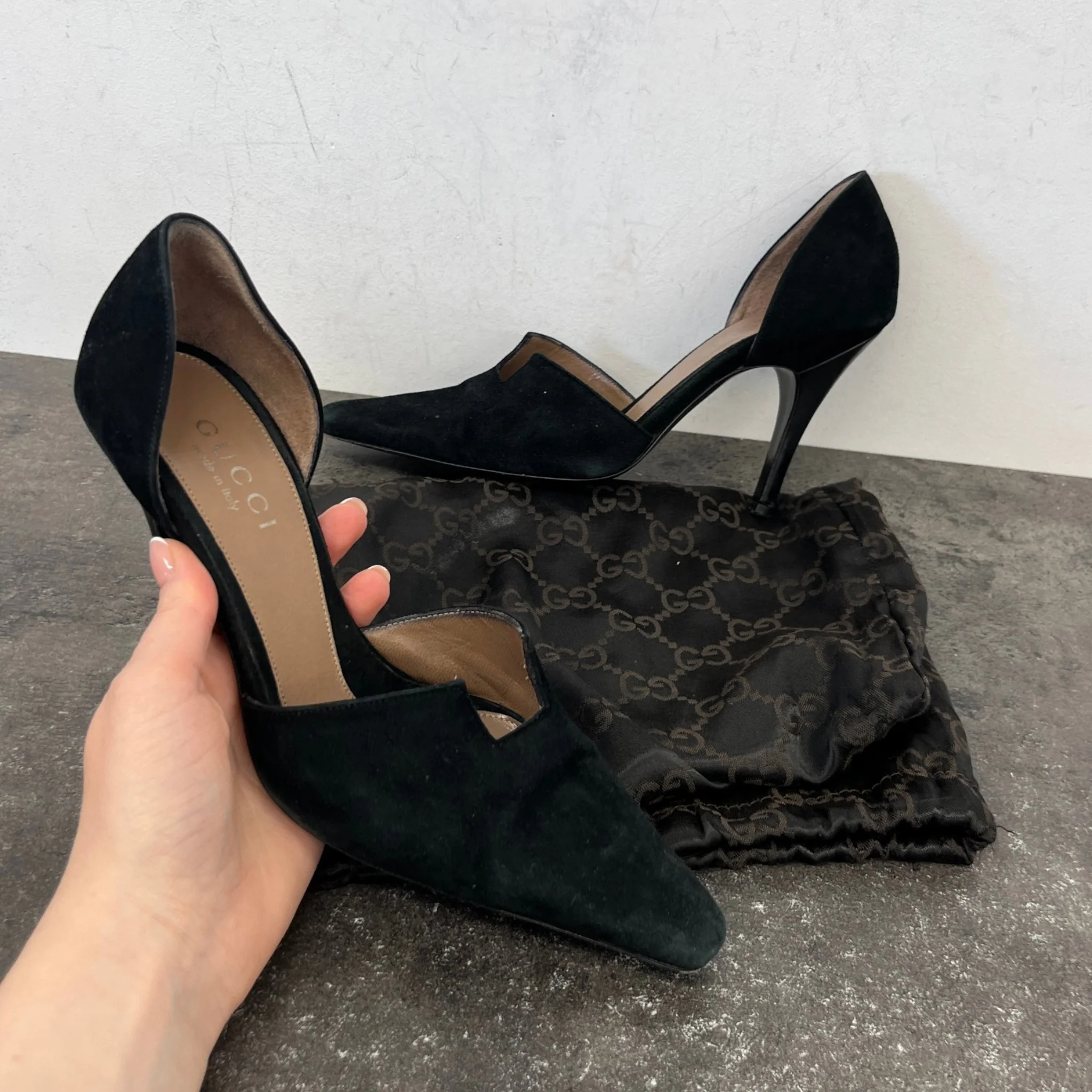 Women's Gg Supreme Heels Black Size EU 36.5 / UK 3.5 - Image 11