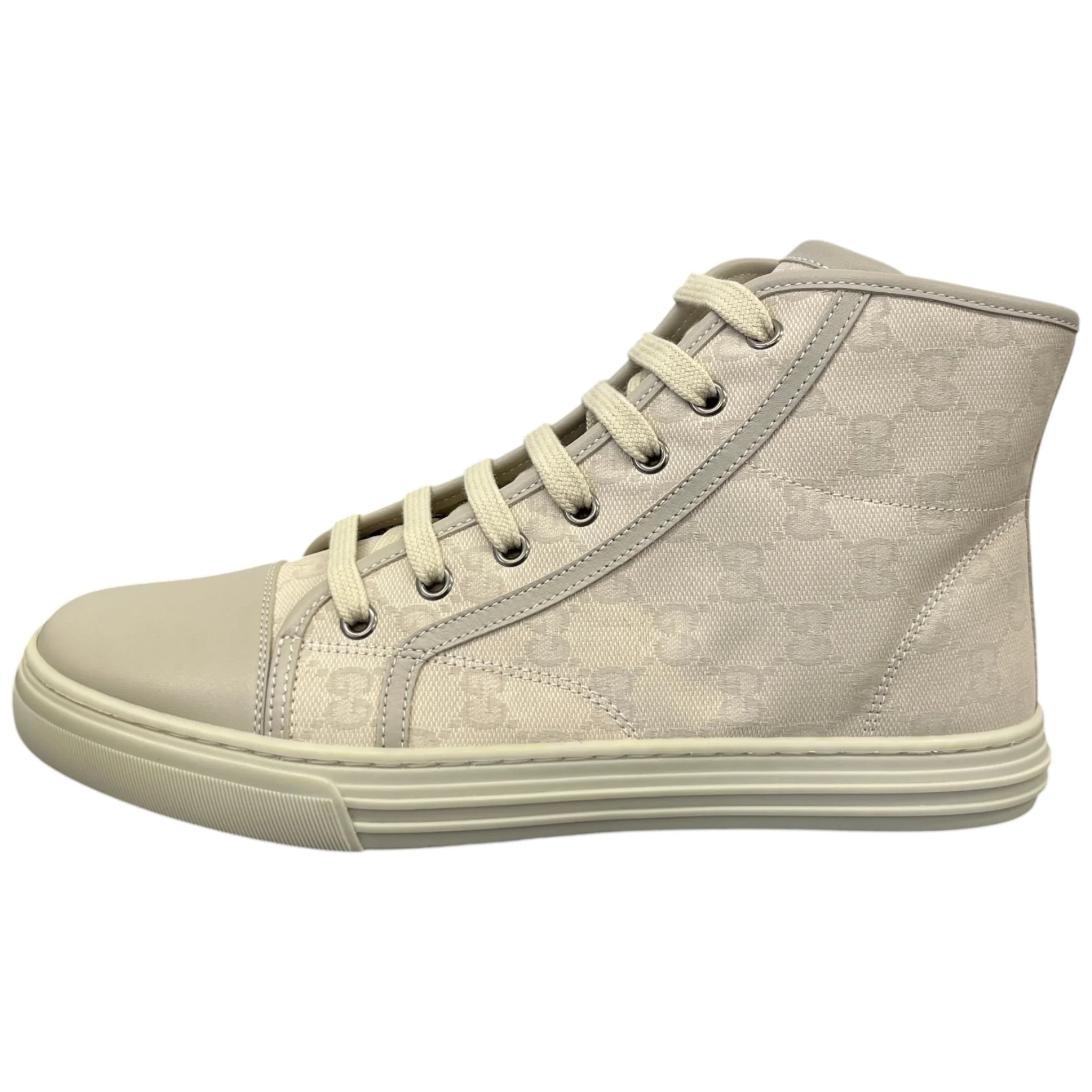 Women's Gg Supreme High Trainers Cream Size EU 38.5 / UK 5.5 - Image 5