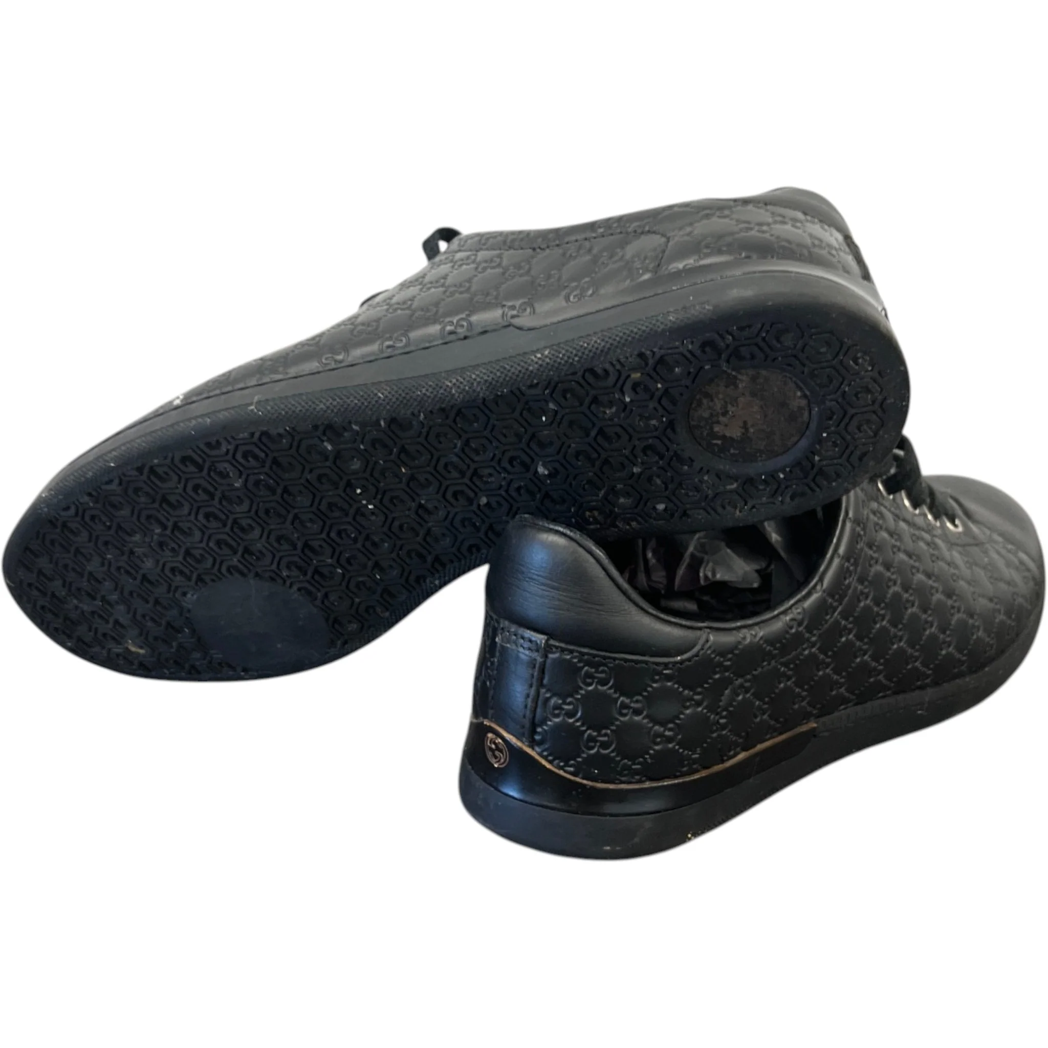 Women's Gg Supreme Low Trainers Black Size EU 38 / UK 5 - Image 10