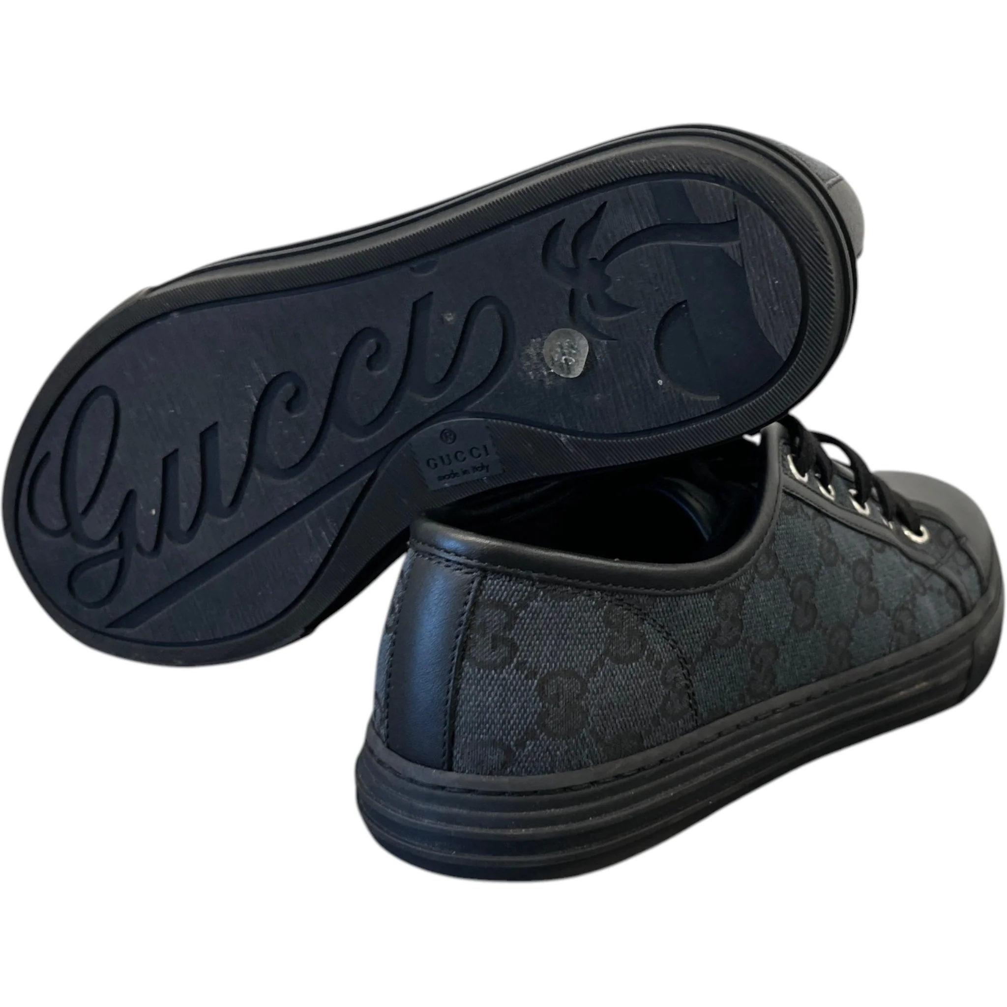 Women's Gg Supreme Low Trainers Black Size EU 38.5 / UK 5.5 - Image 10