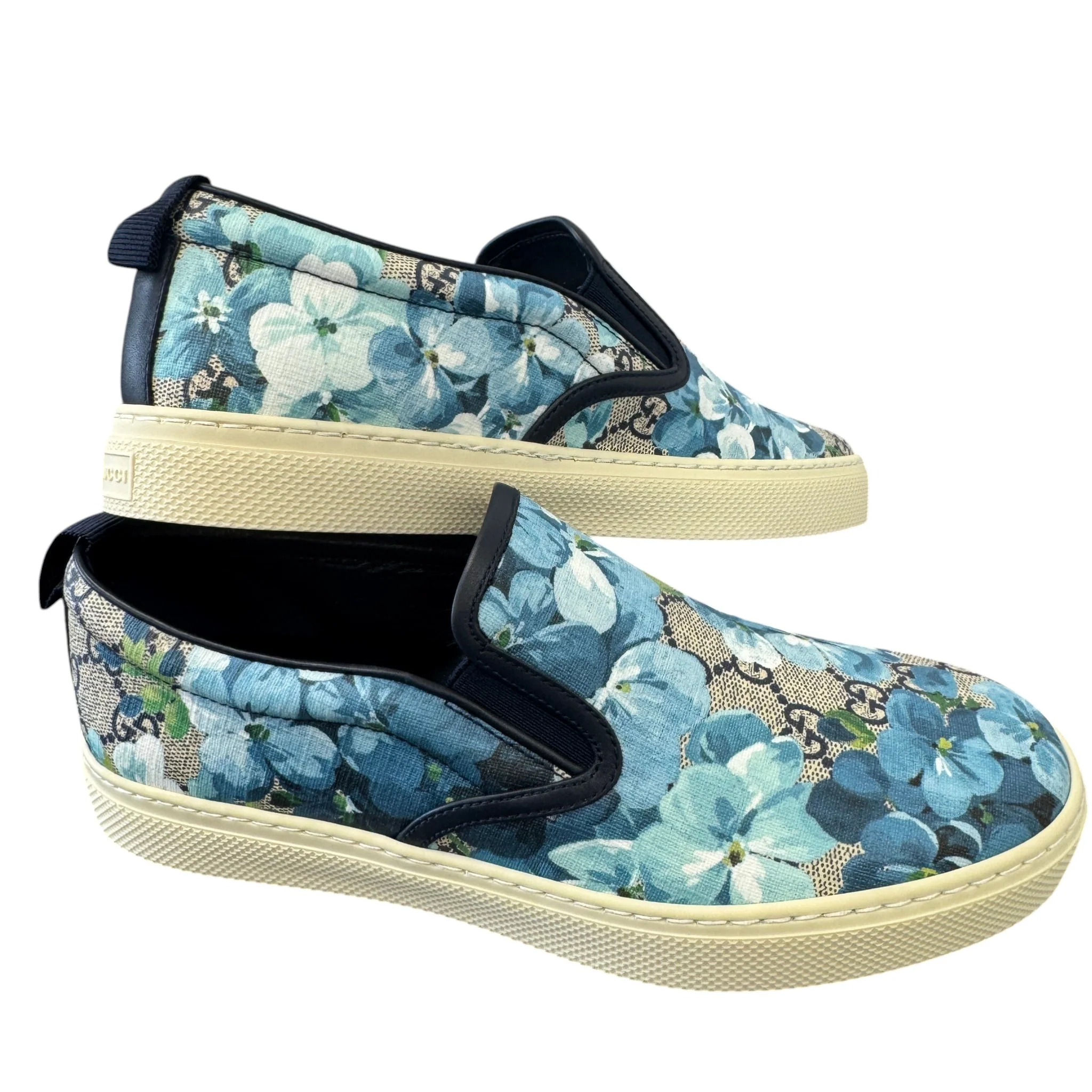 Women's Gg Supreme Low Trainers Blue Size EU 39.5 / UK 6.5 - Image 10