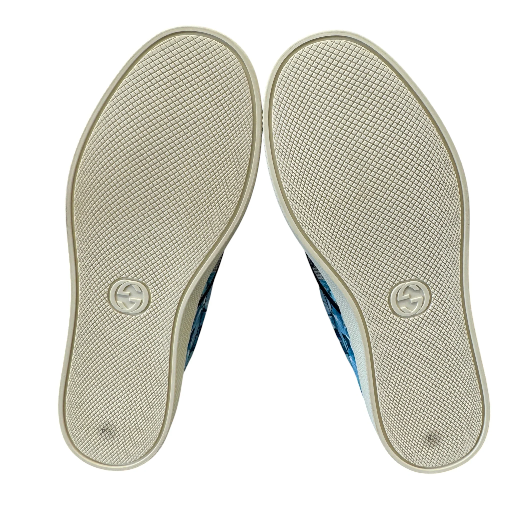 Women's Gg Supreme Low Trainers Blue Size EU 39.5 / UK 6.5 - Image 11