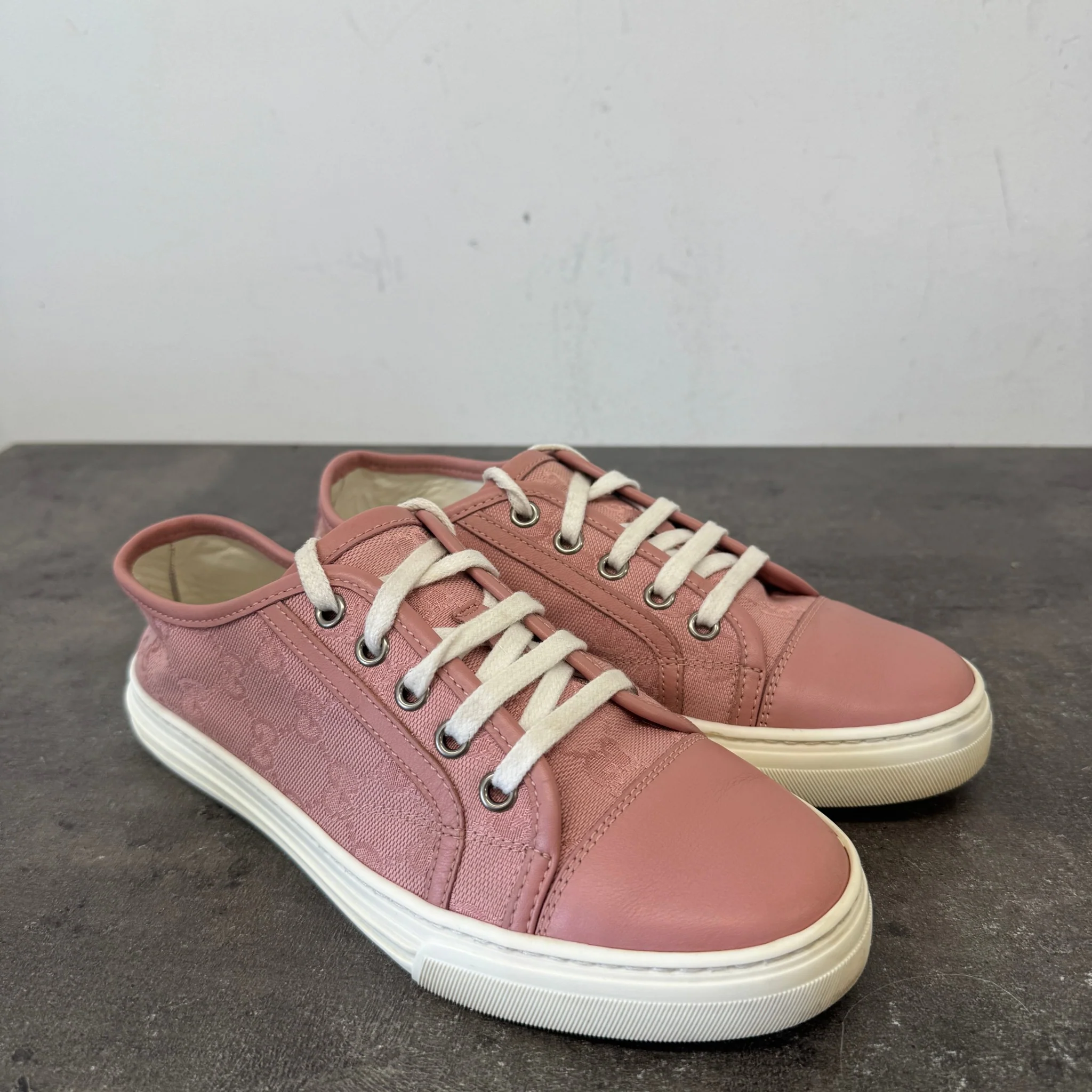 Women's Gg Supreme Low Trainers Pink Size EU 36 / UK 3 - Image 11