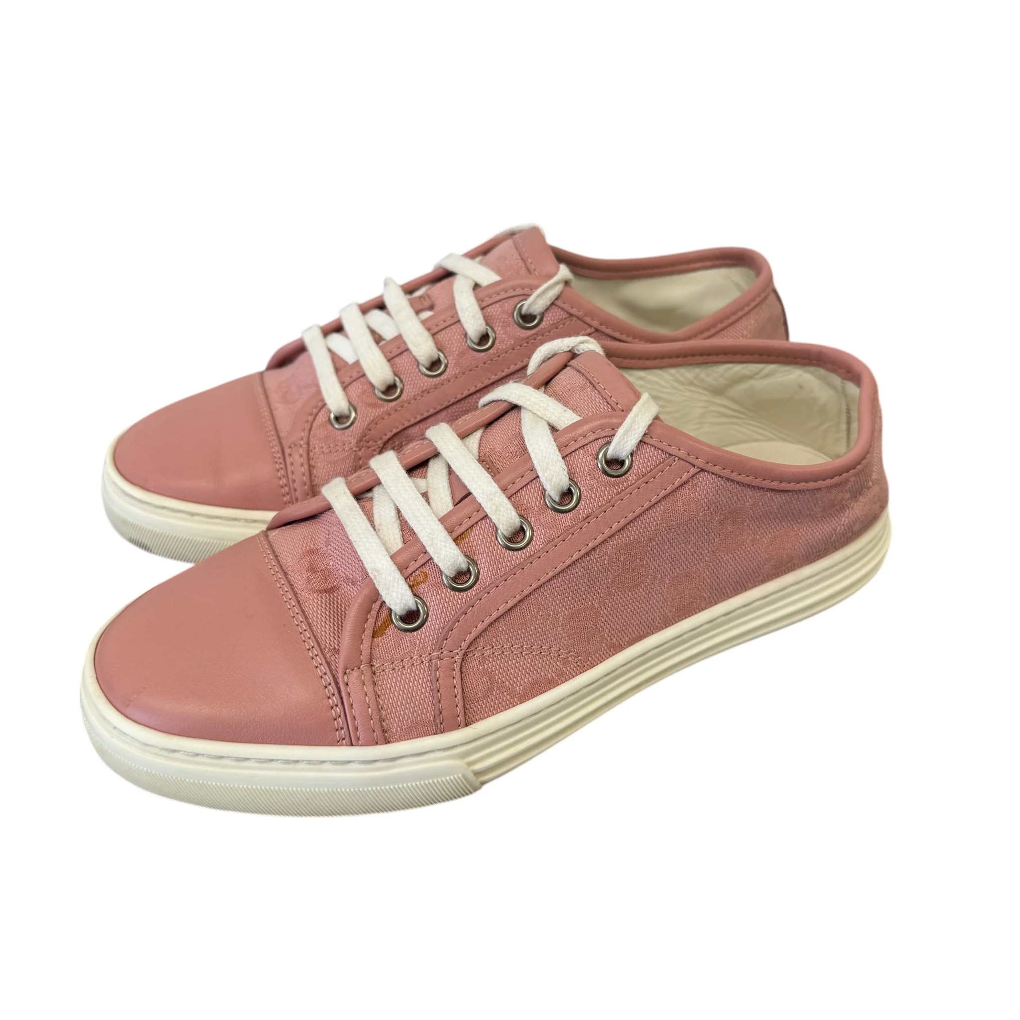 Women's Gg Supreme Low Trainers Pink Size EU 36 / UK 3 - Image 7