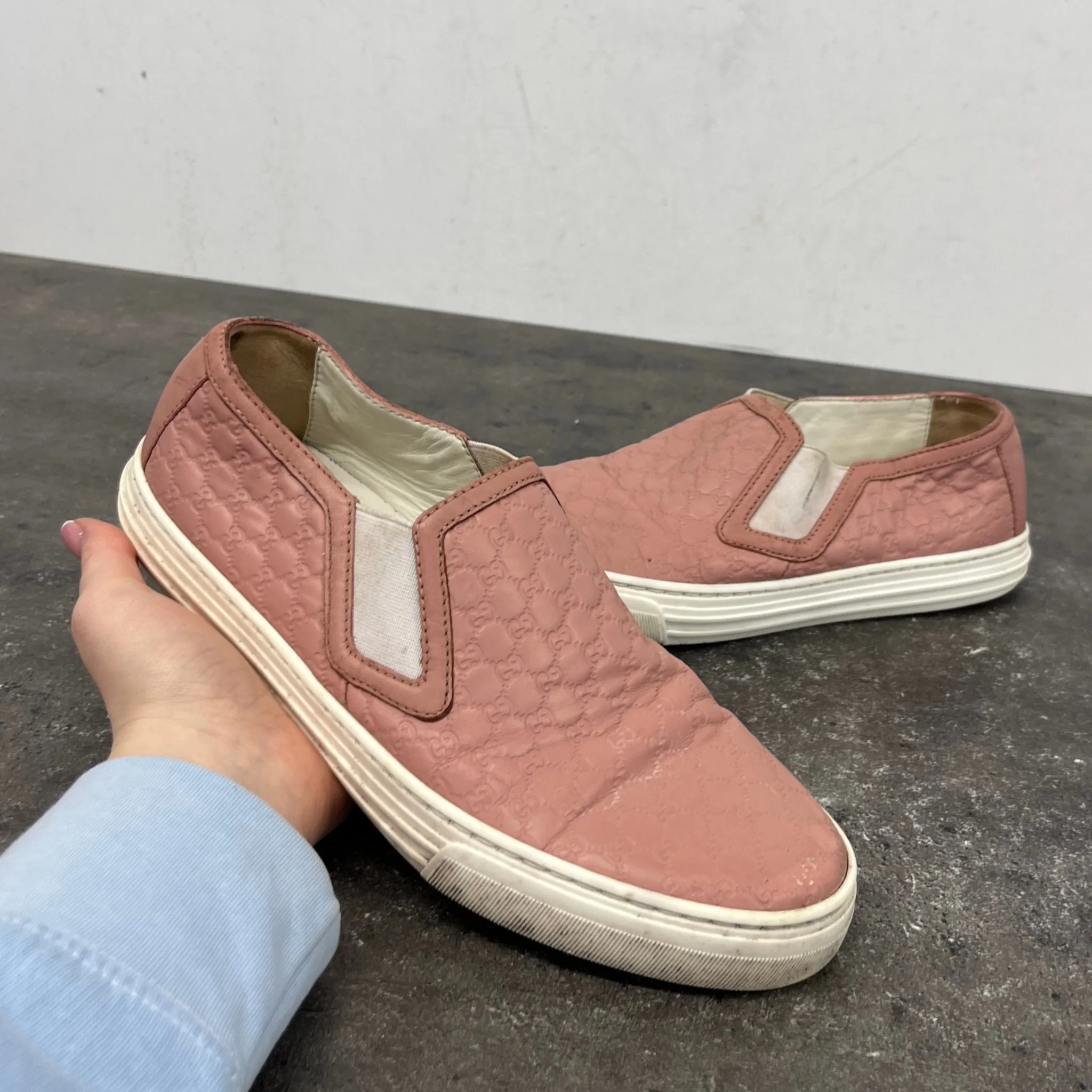 Women's Gg Supreme Low Trainers Pink Size EU 37 / UK 4 - Image 13