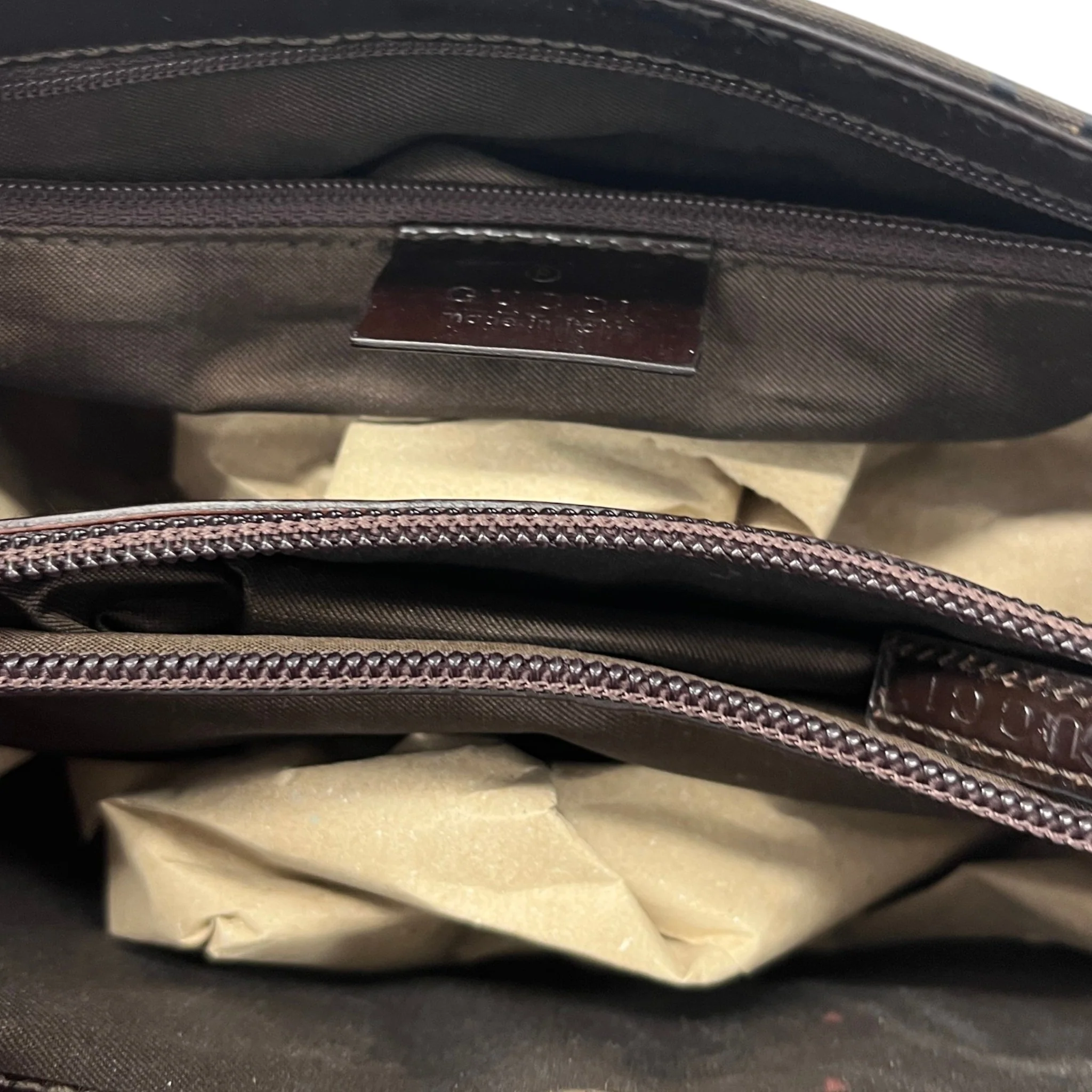 Women's Gg Supreme Messenger Bag Brown - Image 11