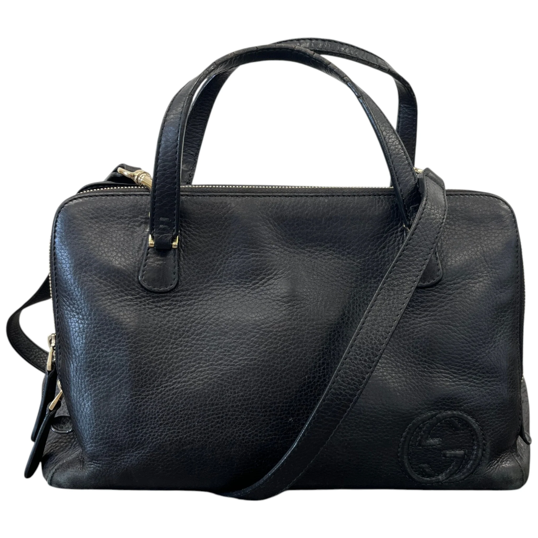 Women's Gg Supreme Microguccissima Bag Black