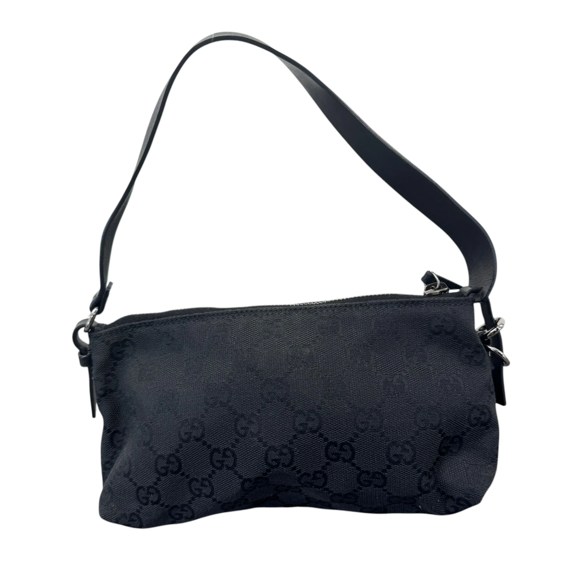 Women's Gg Supreme Pochette Bag Black - Image 3