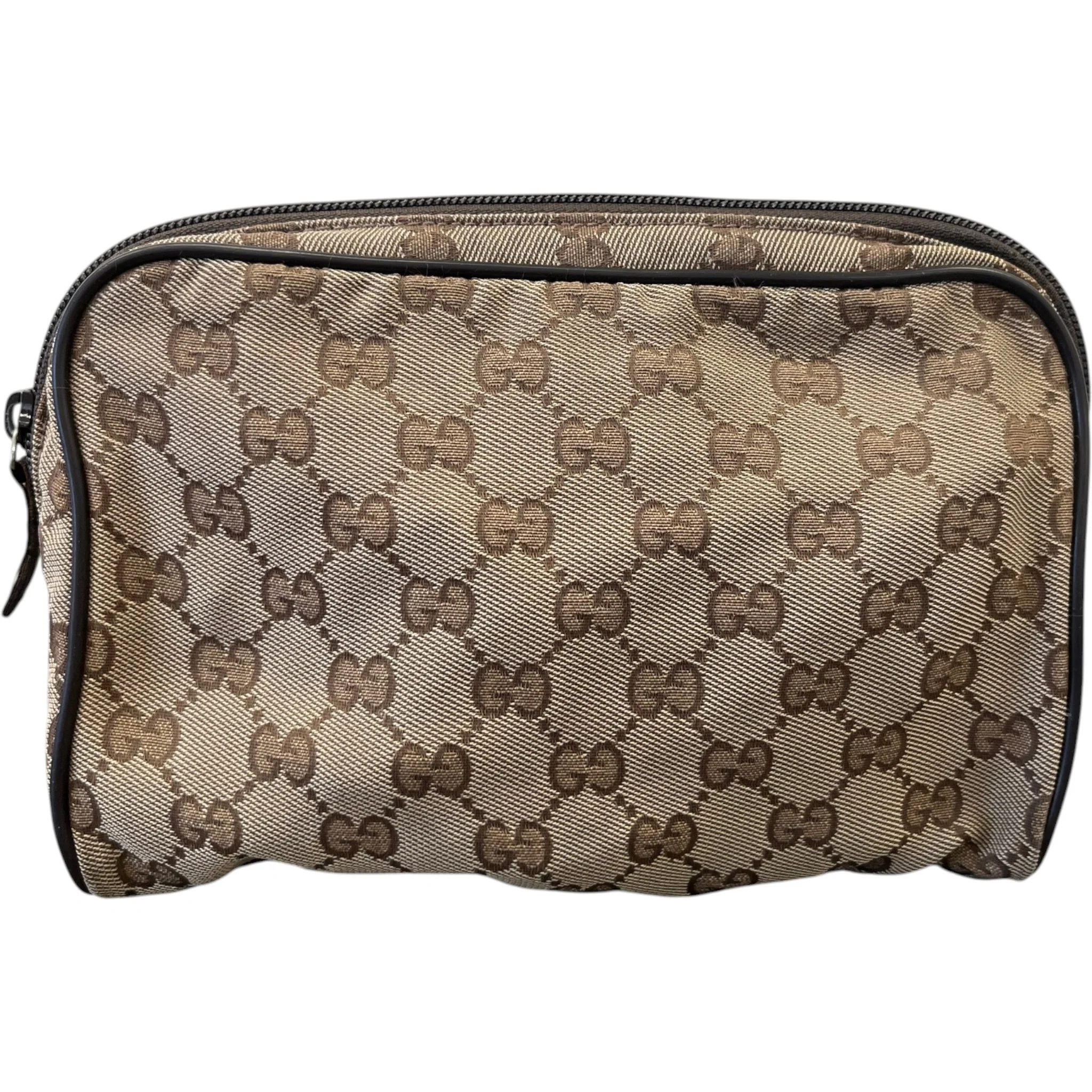 Women's Gg Supreme Pouch Beige
