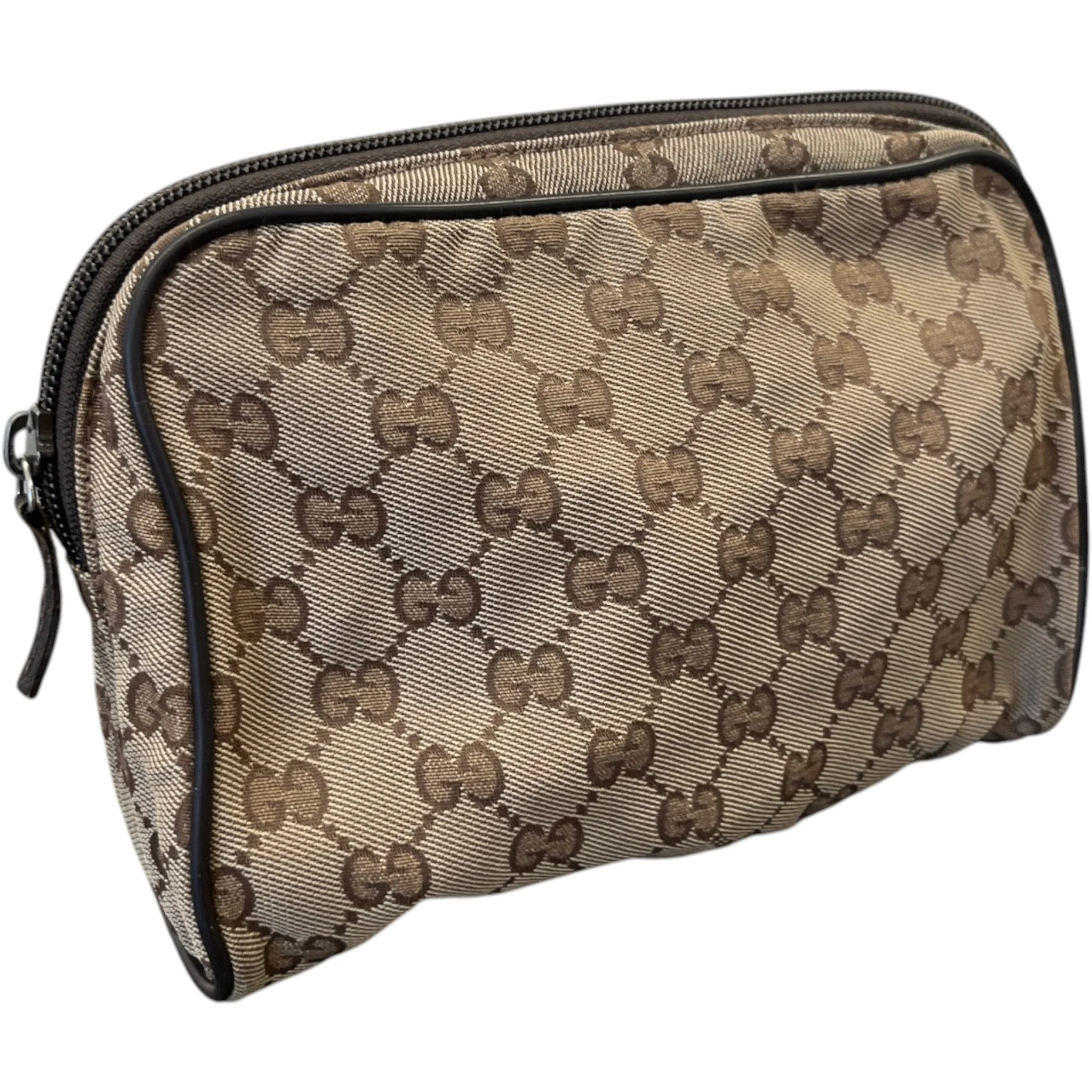 Women's Gg Supreme Pouch Beige - Image 3
