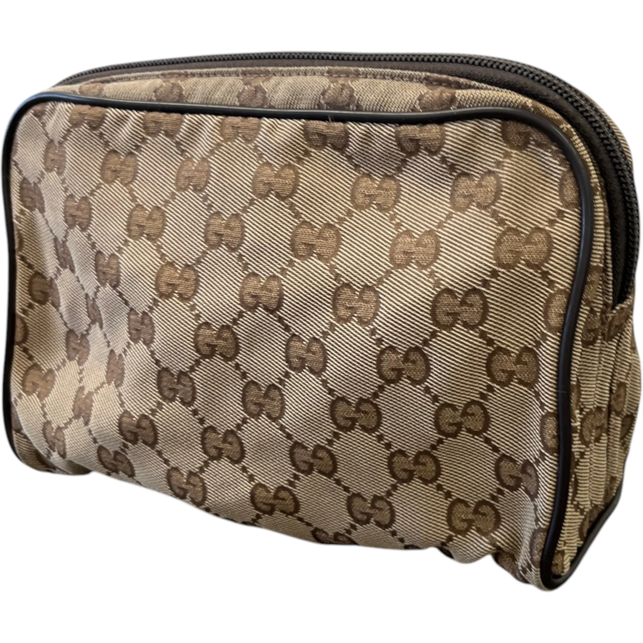 Women's Gg Supreme Pouch Beige - Image 4