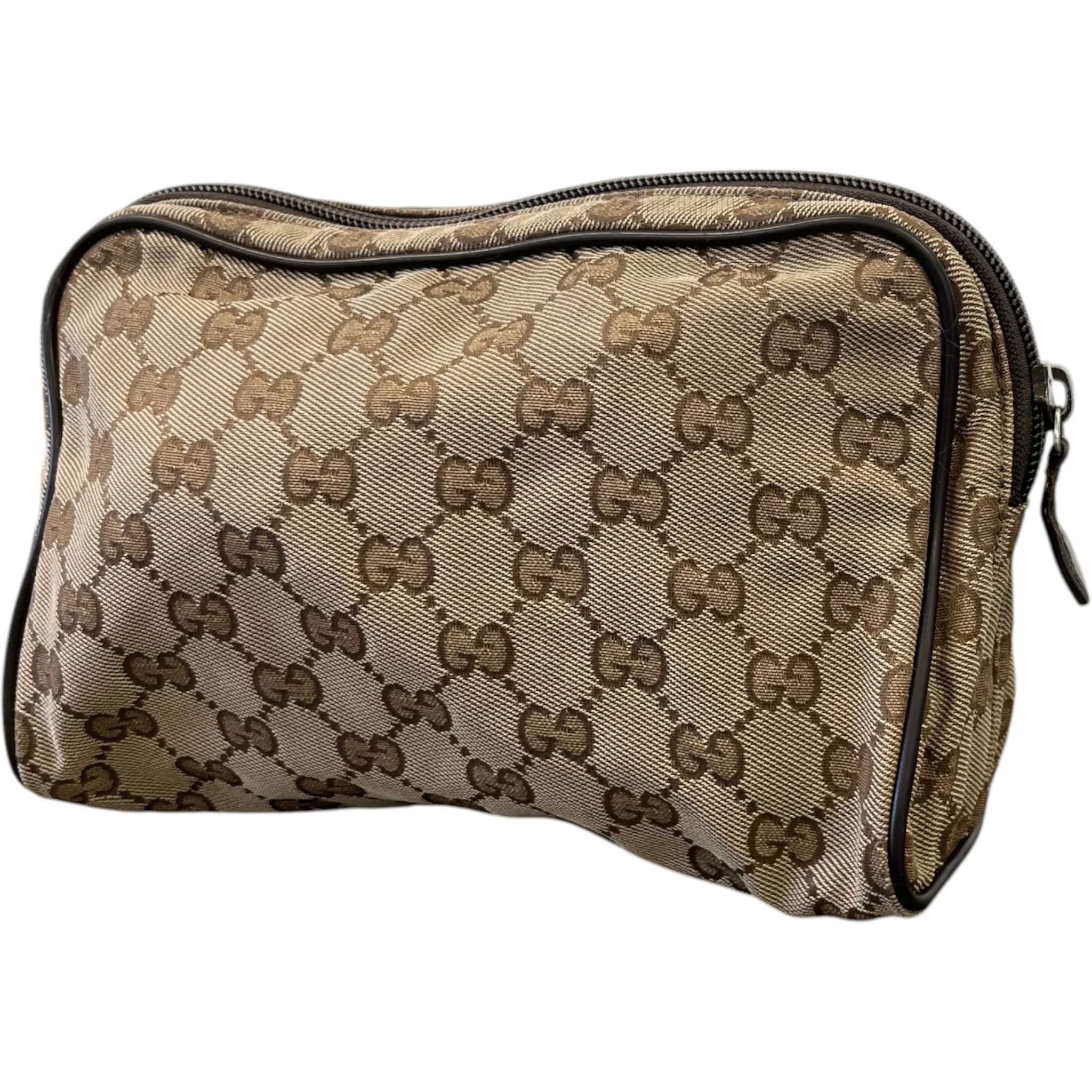 Women's Gg Supreme Pouch Beige - Image 8