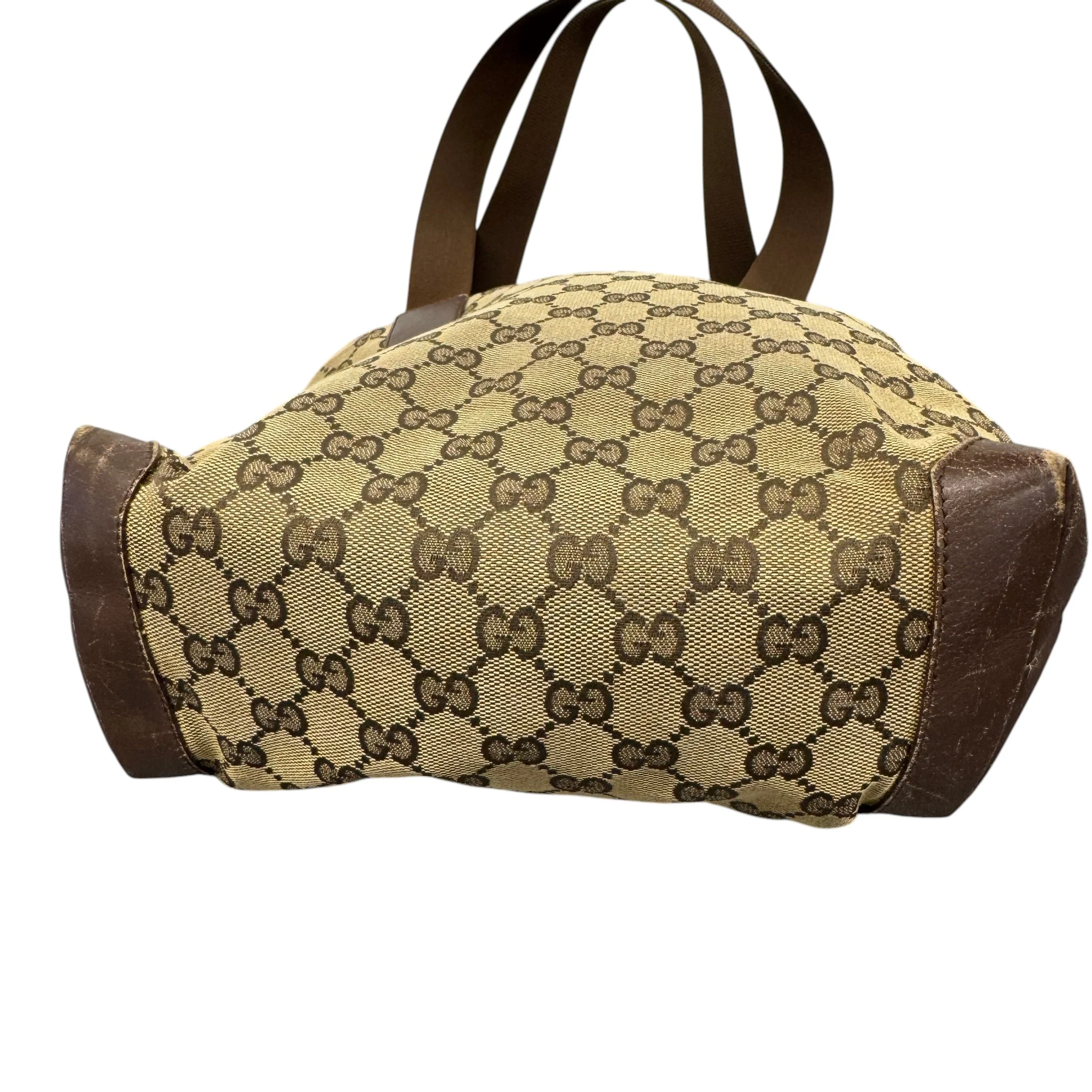 Women's Gg Supreme Tote Bag Brown - Image 6
