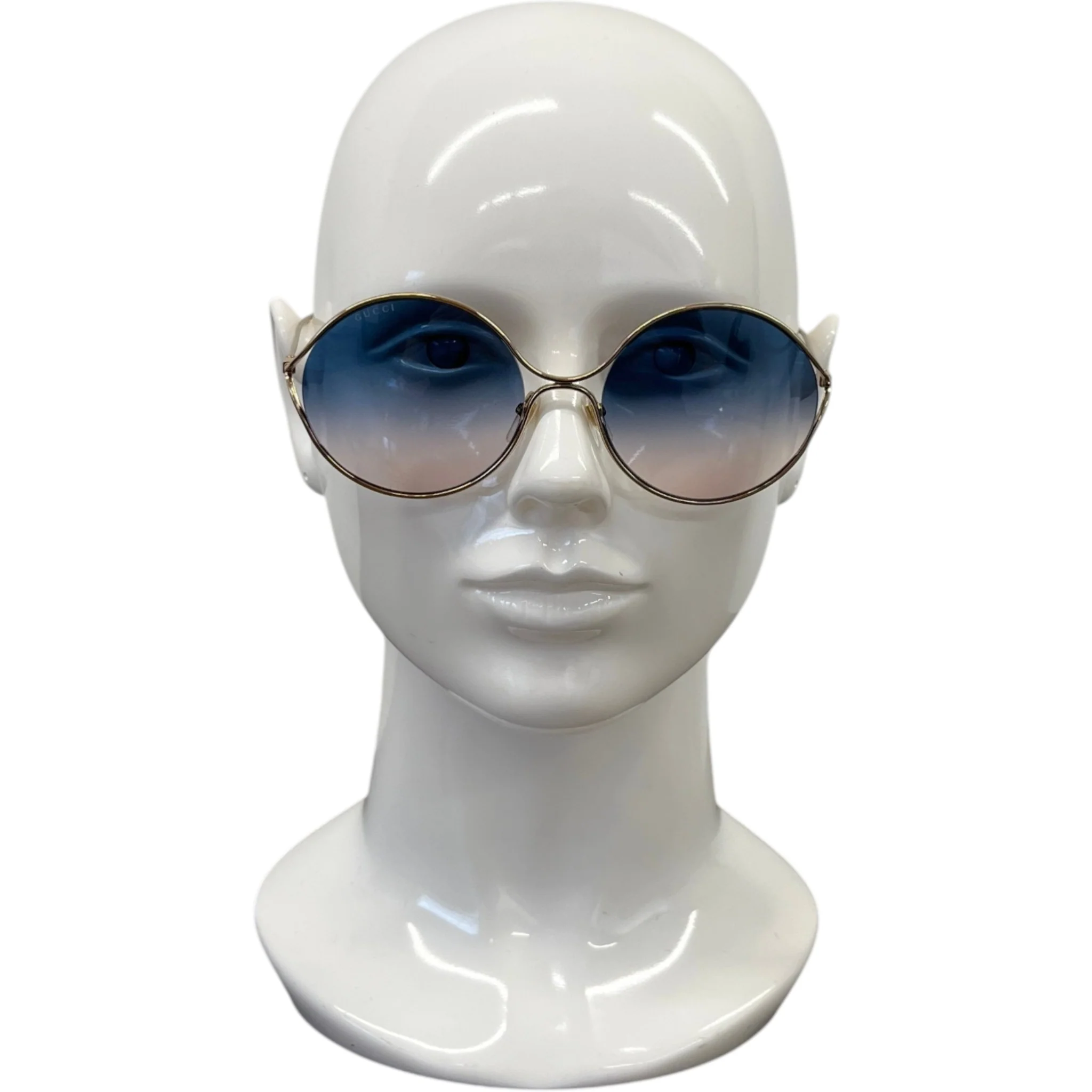 Women's Gg0253S Sunglasses Gold - Image 2