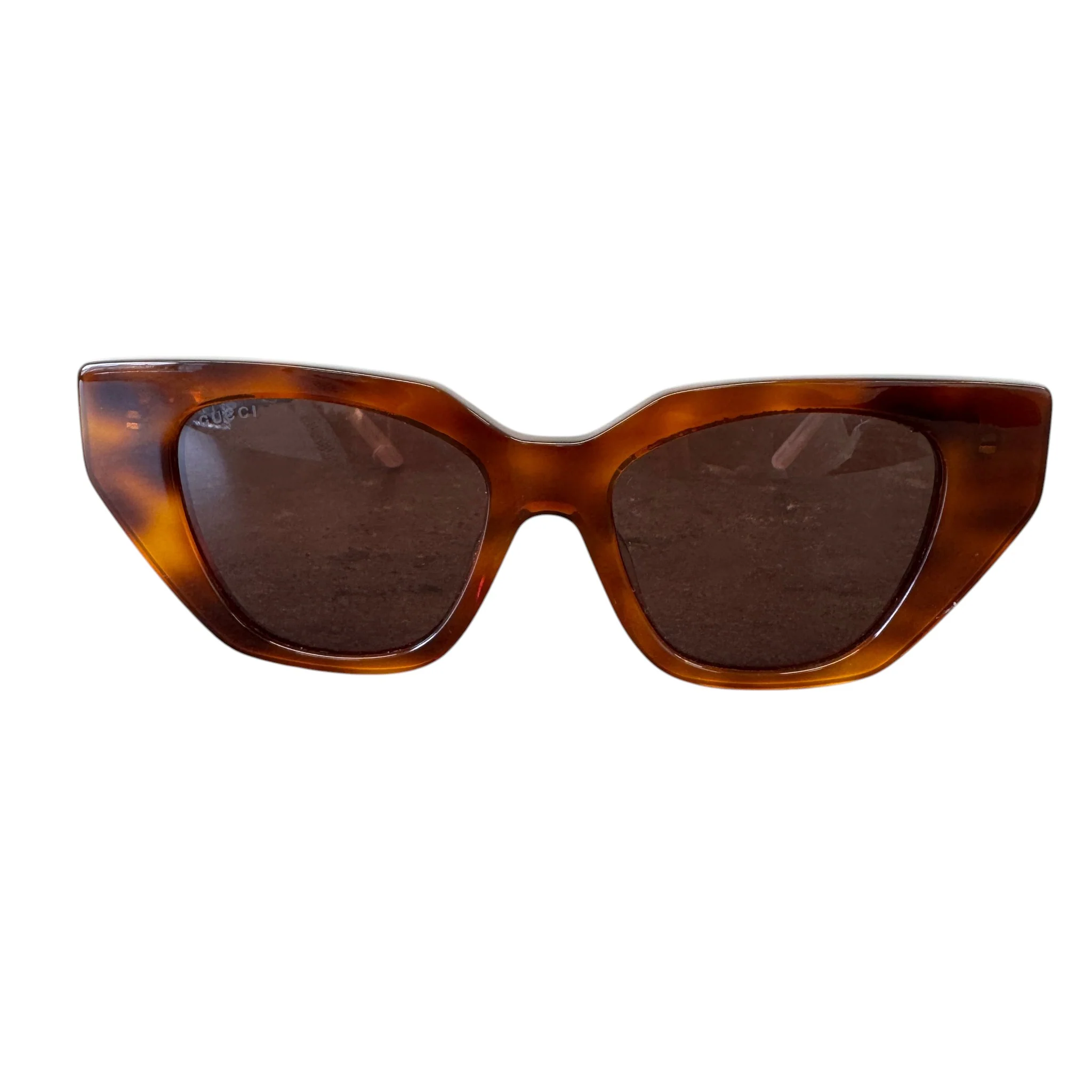 Women's Gg0641S Embellished Sunglasses Brown