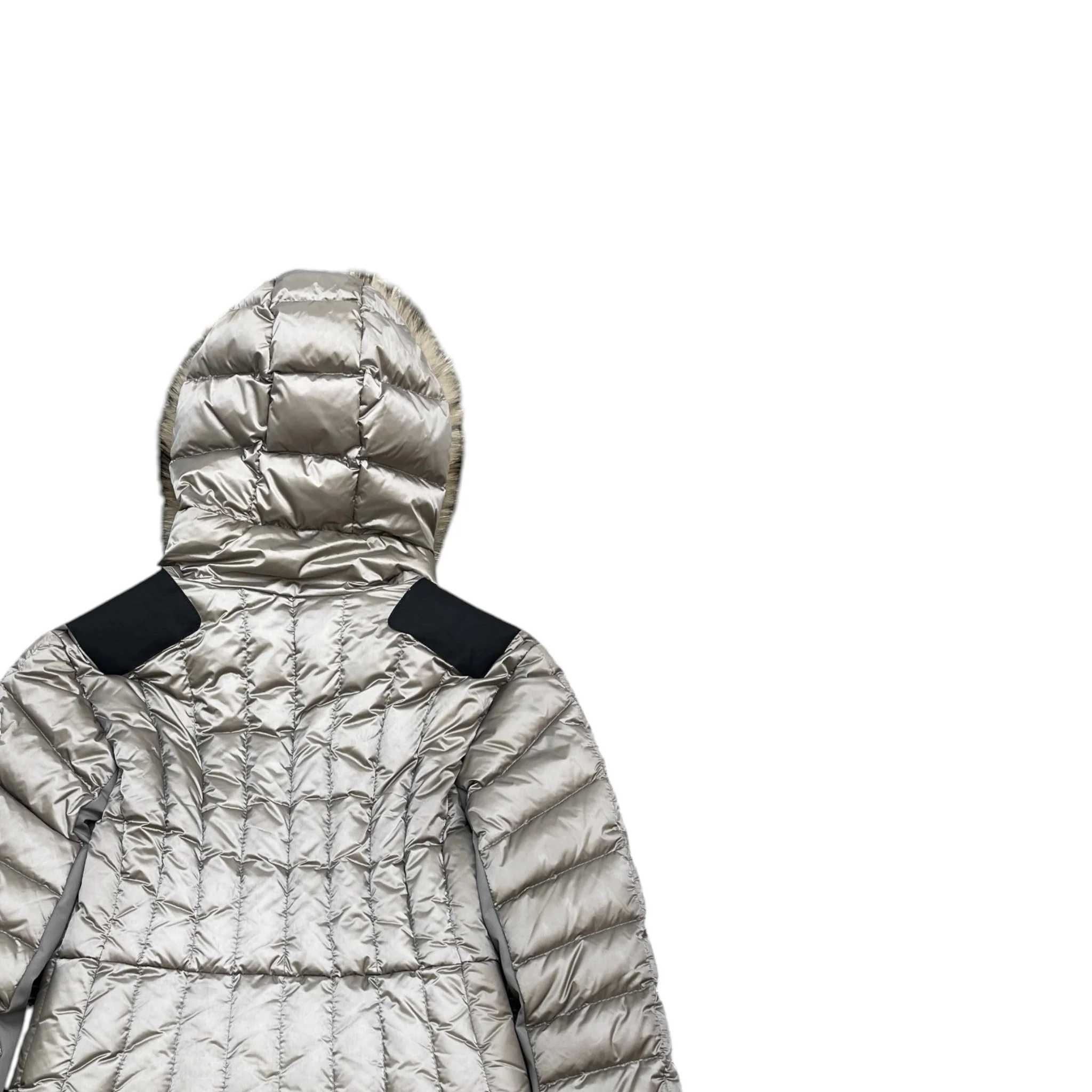Women's Girls Age 10 Violaine Down Jacket Grey Size XXS - Image 4