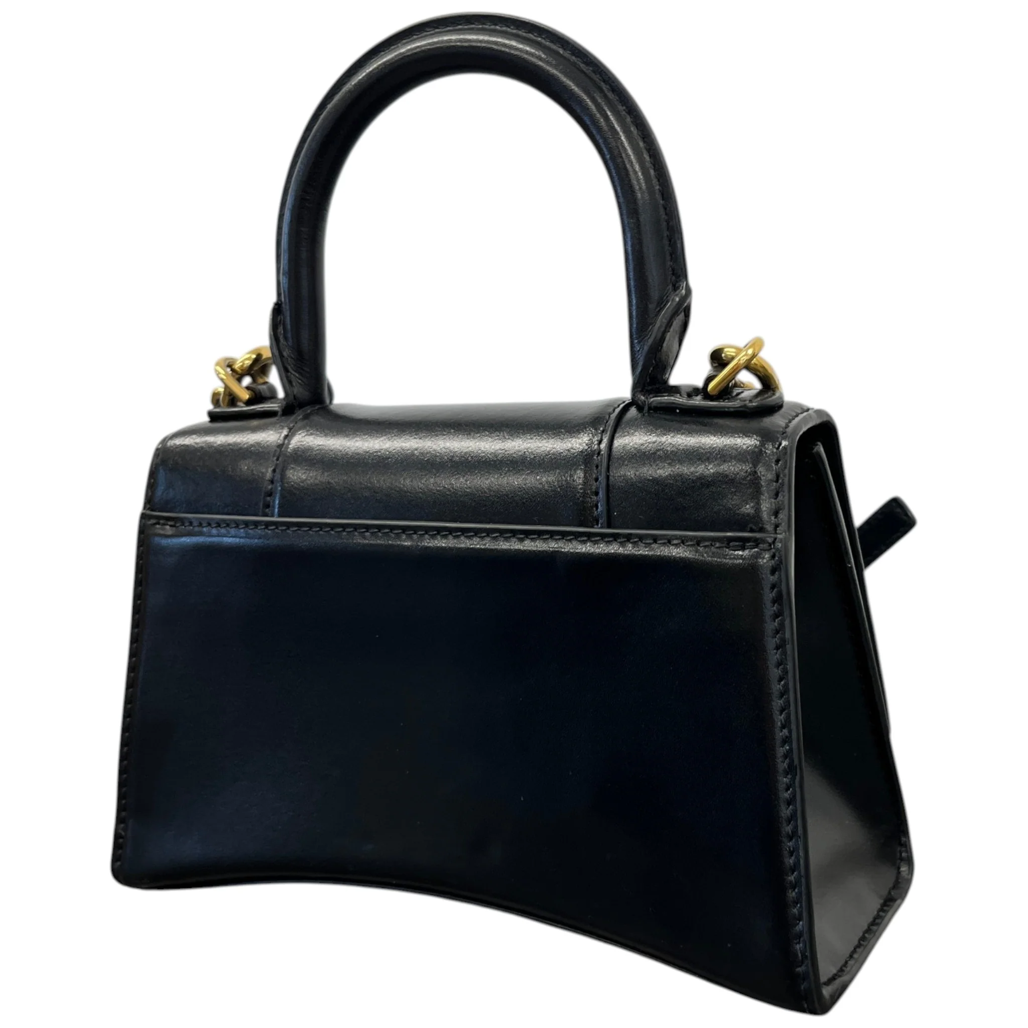 Women's Hourglass Small Bag Black - Image 9