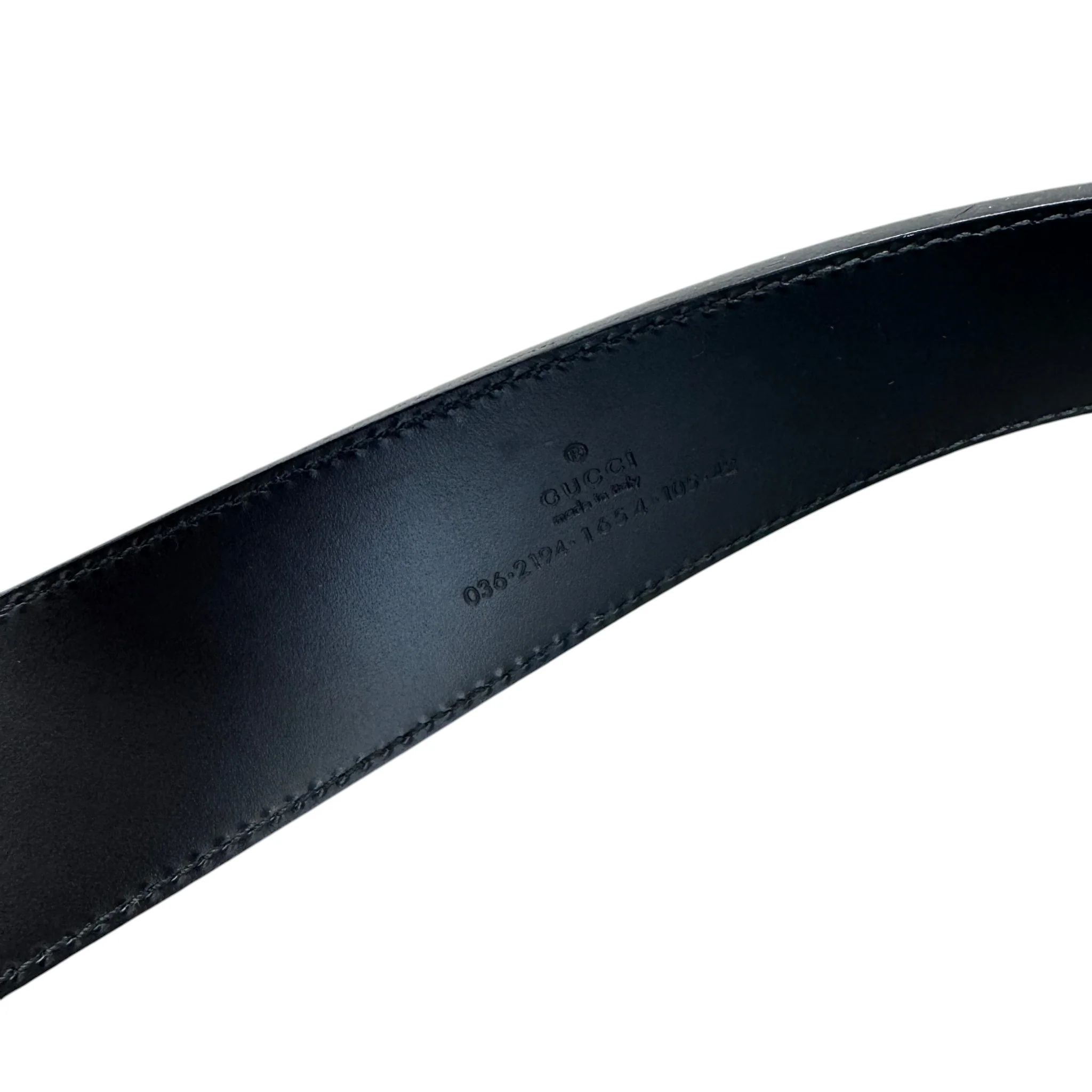 Women's Interlocking G Belt Black Size Waist 36" - Image 5