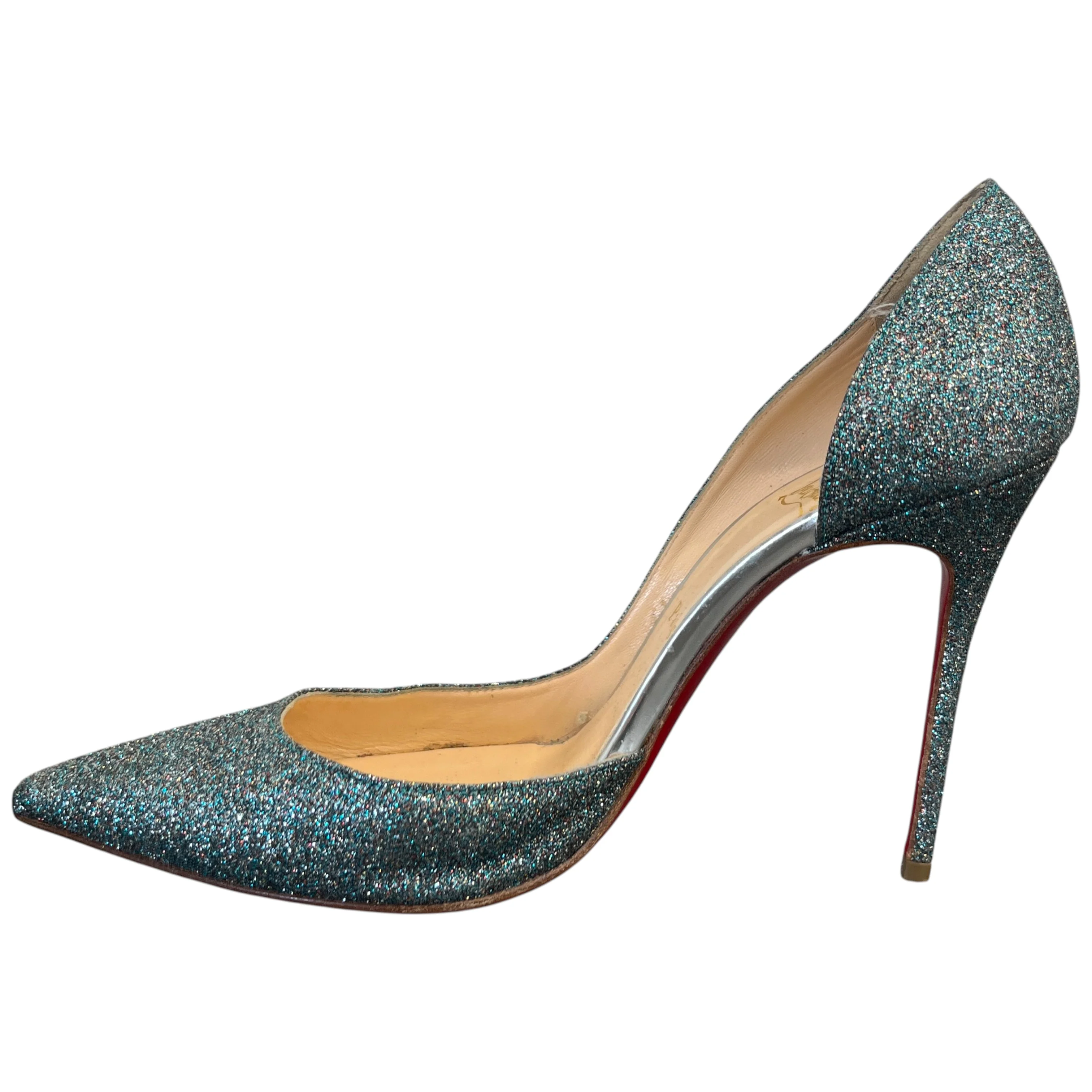 Women's Iriza 100 Glitter Pump Heels Blue Size EU 38 / UK 5 - Image 2