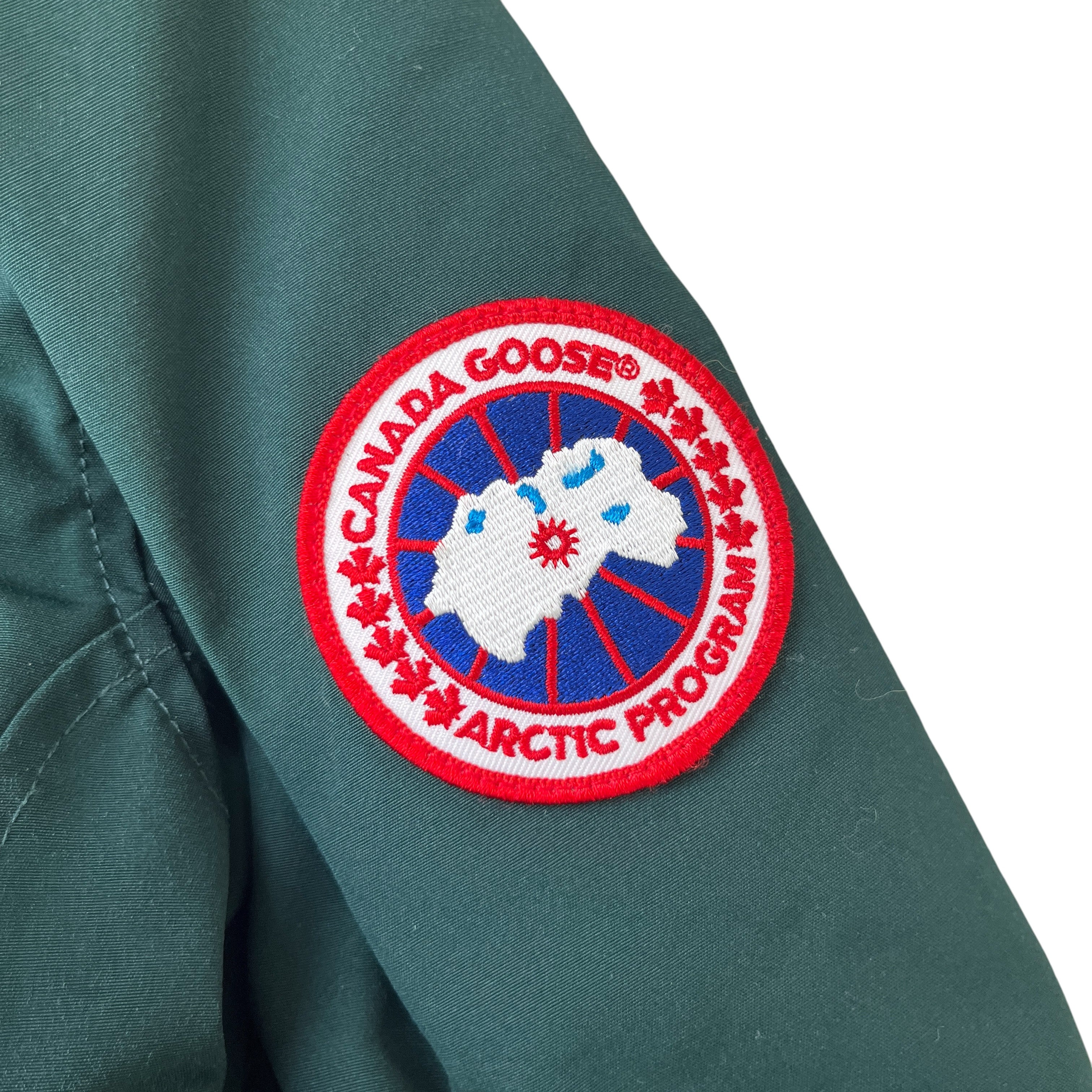 Women's Kensington Parka Down Jacket Green Size XS - Image 5