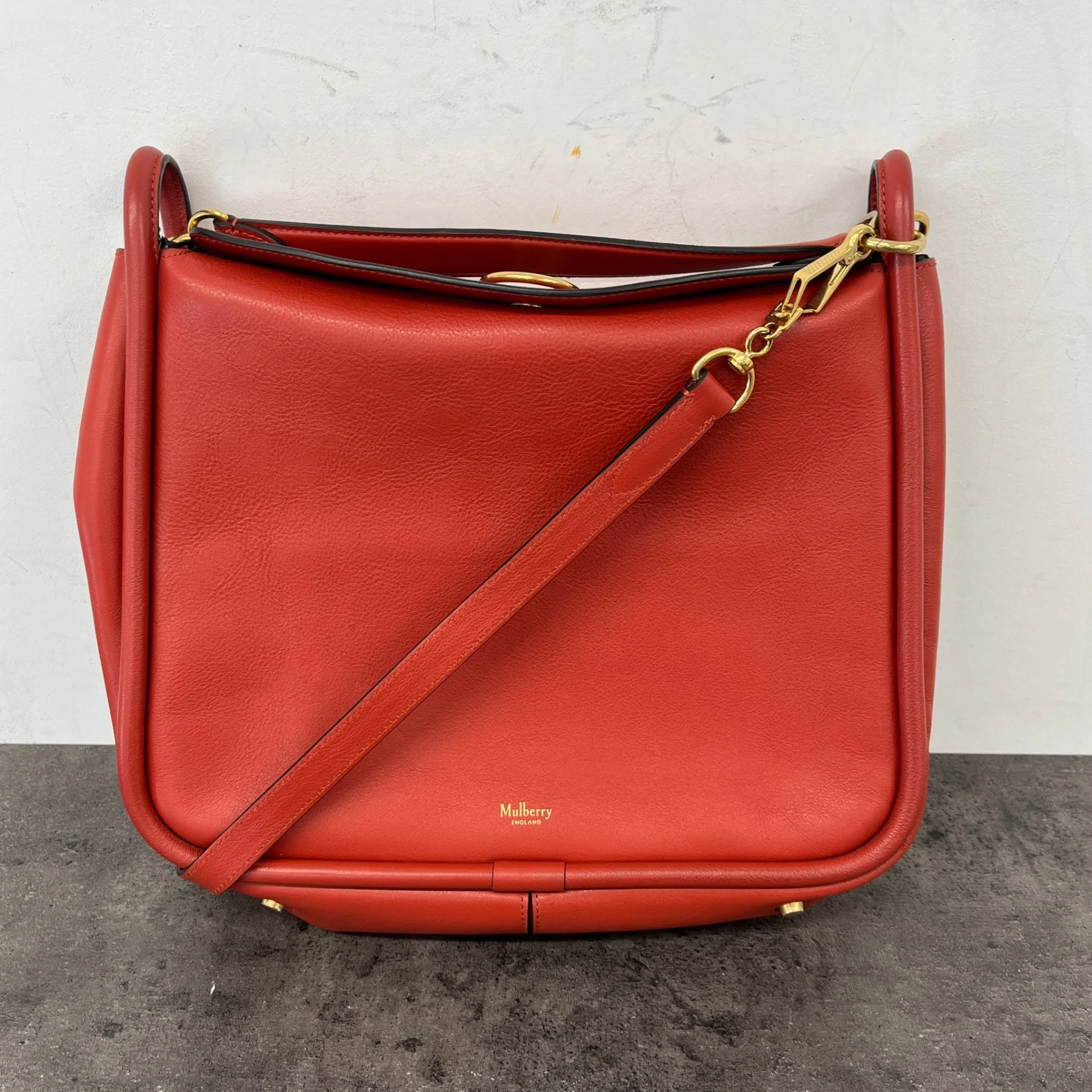 Women's Large Leighton Bag Red - Image 8