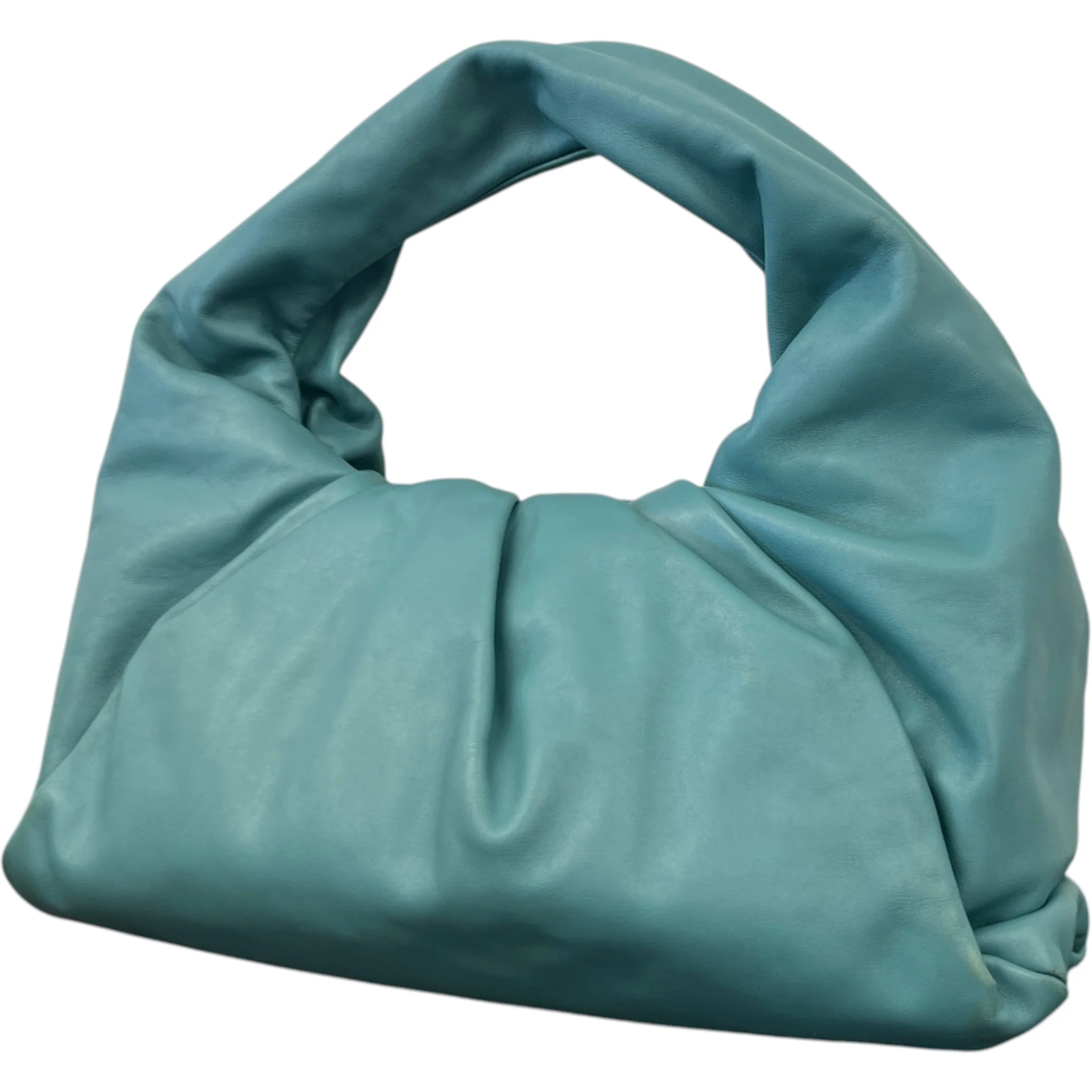 Women's Large Shoulder Pouch Bag Blue - Image 9