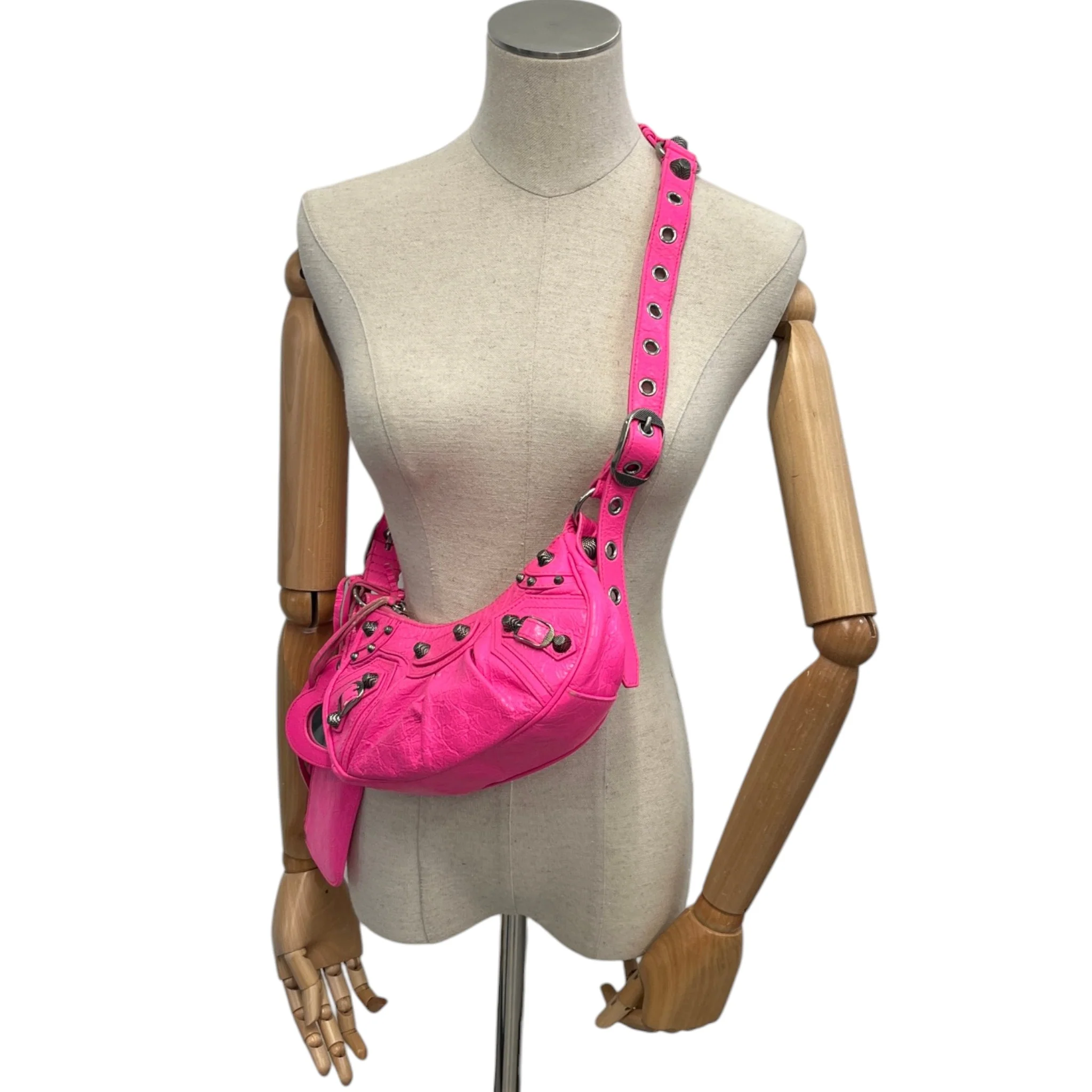 Women's Le Cagole Xs Shoulder Bag Pink - Image 2