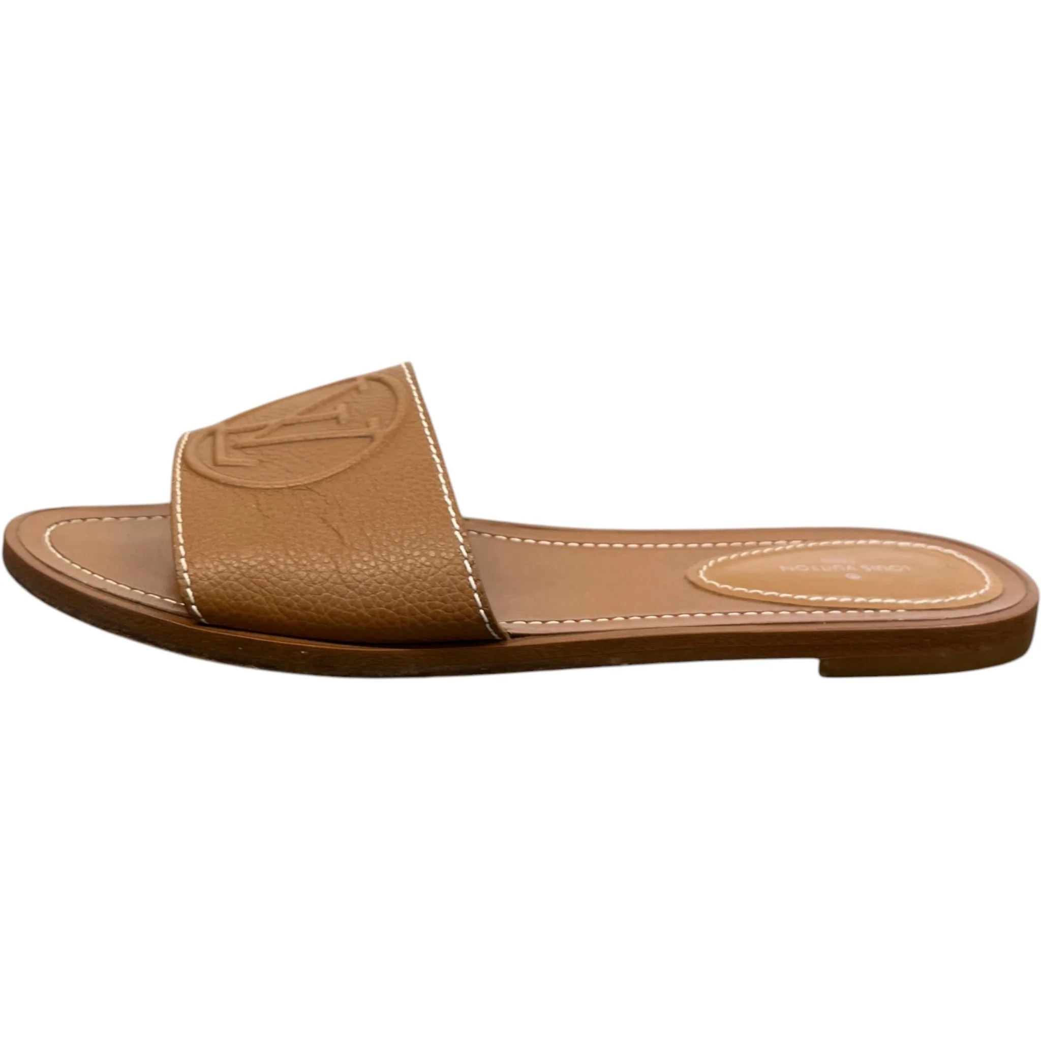 Women's Lock It Slides Beige Size EU 37 / UK 4 - Image 5