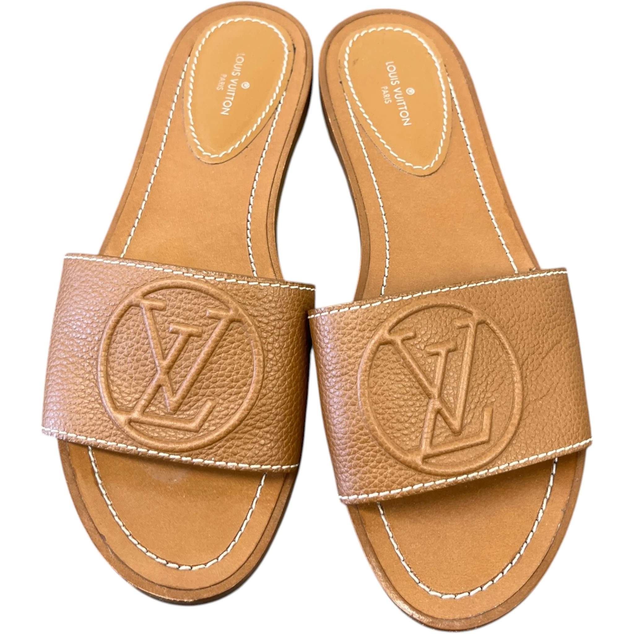 Women's Lock It Slides Beige Size EU 37 / UK 4 - Image 6