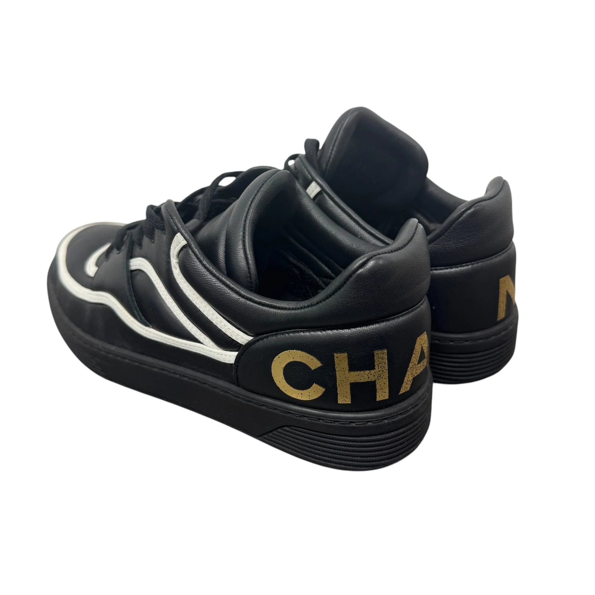 Women's Logo Low Trainers Black Size EU 37.5 / UK 4.5 - Image 8