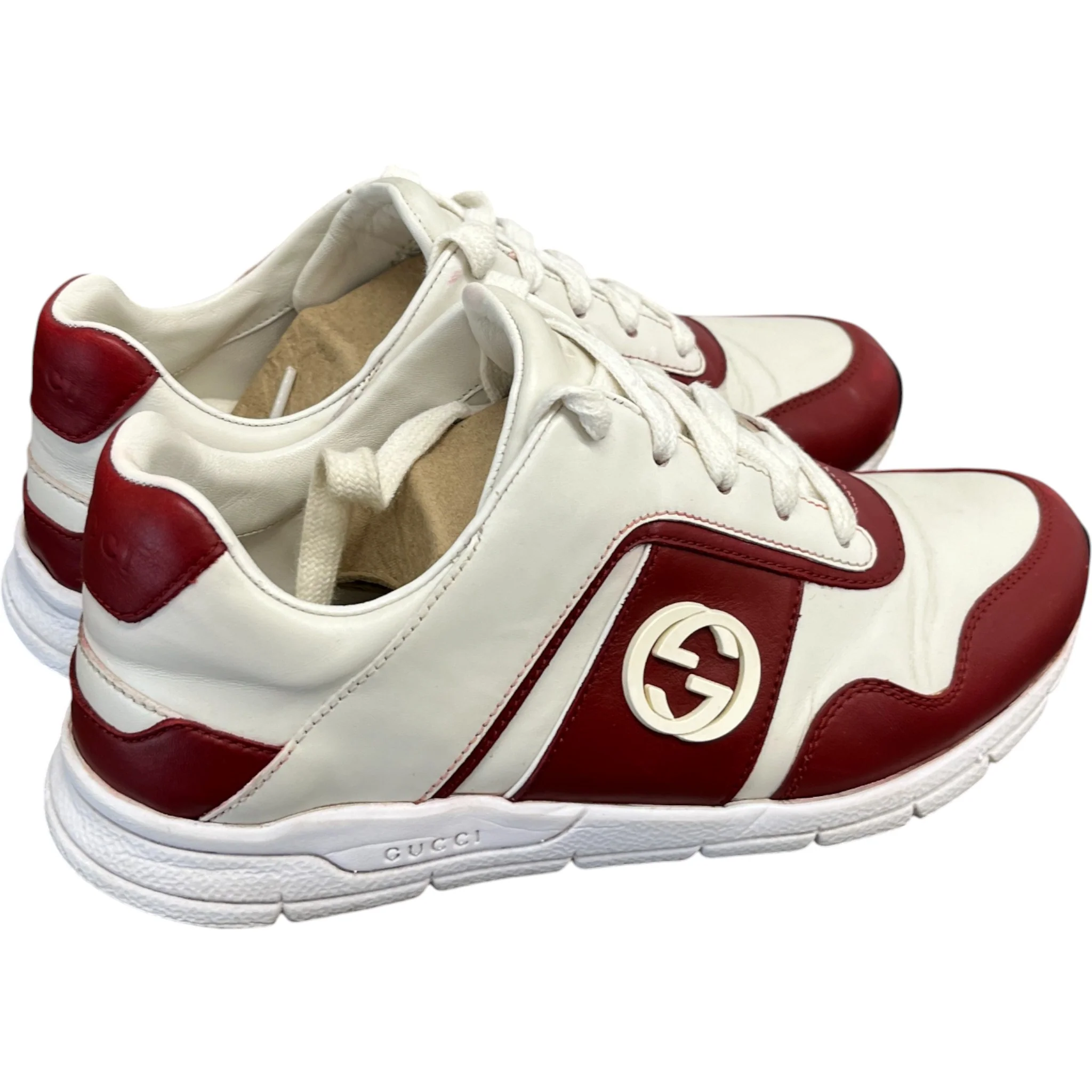 Women's Logo Low Trainers Red Size EU 36 / UK 3 - Image 8