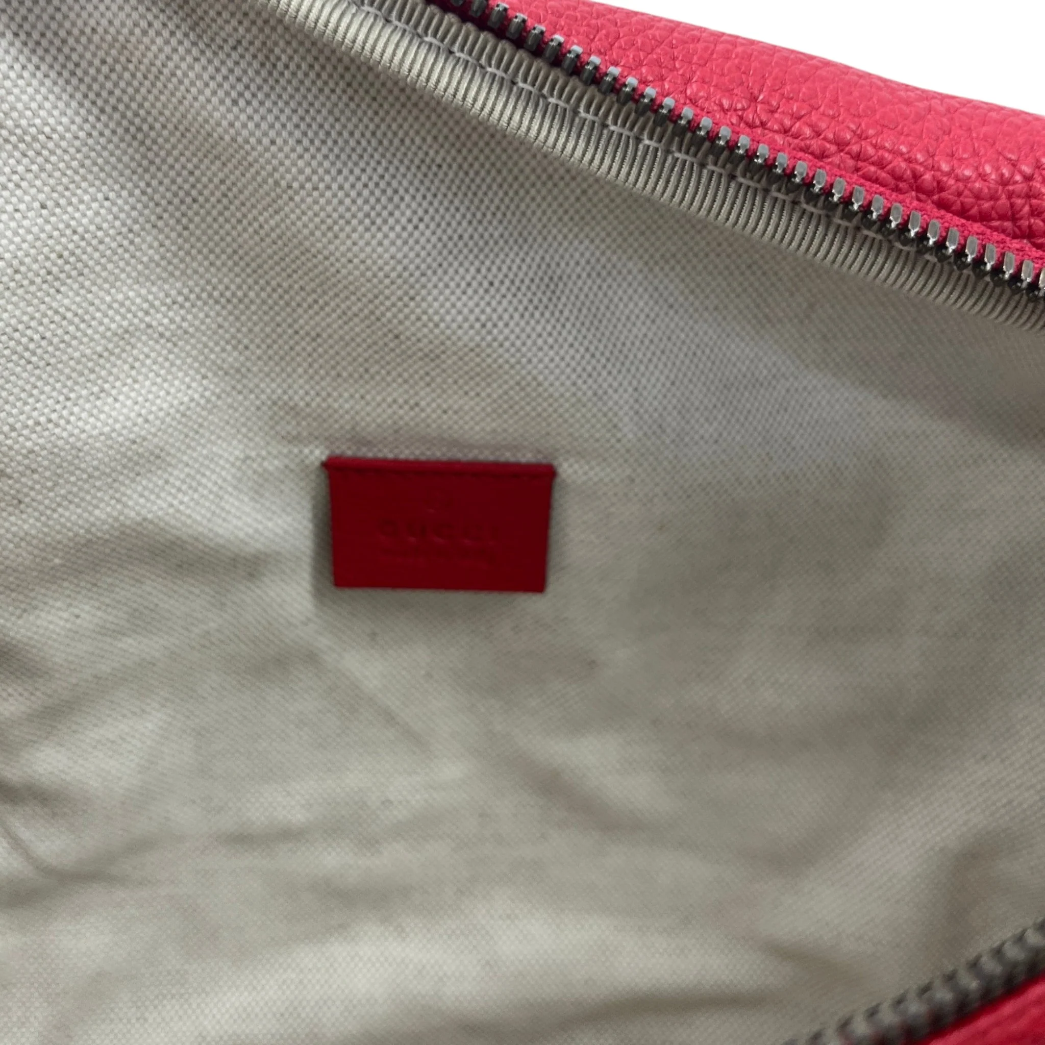 Women's Logo Print Belt Bag Red - Image 10