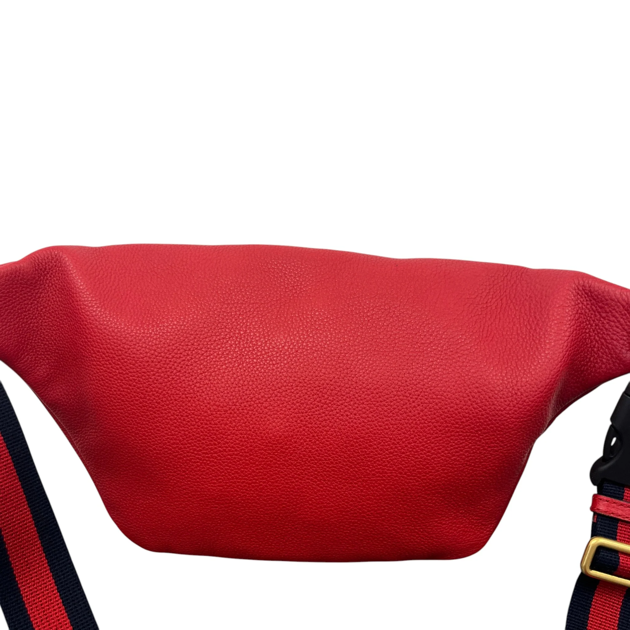 Women's Logo Print Belt Bag Red - Image 3