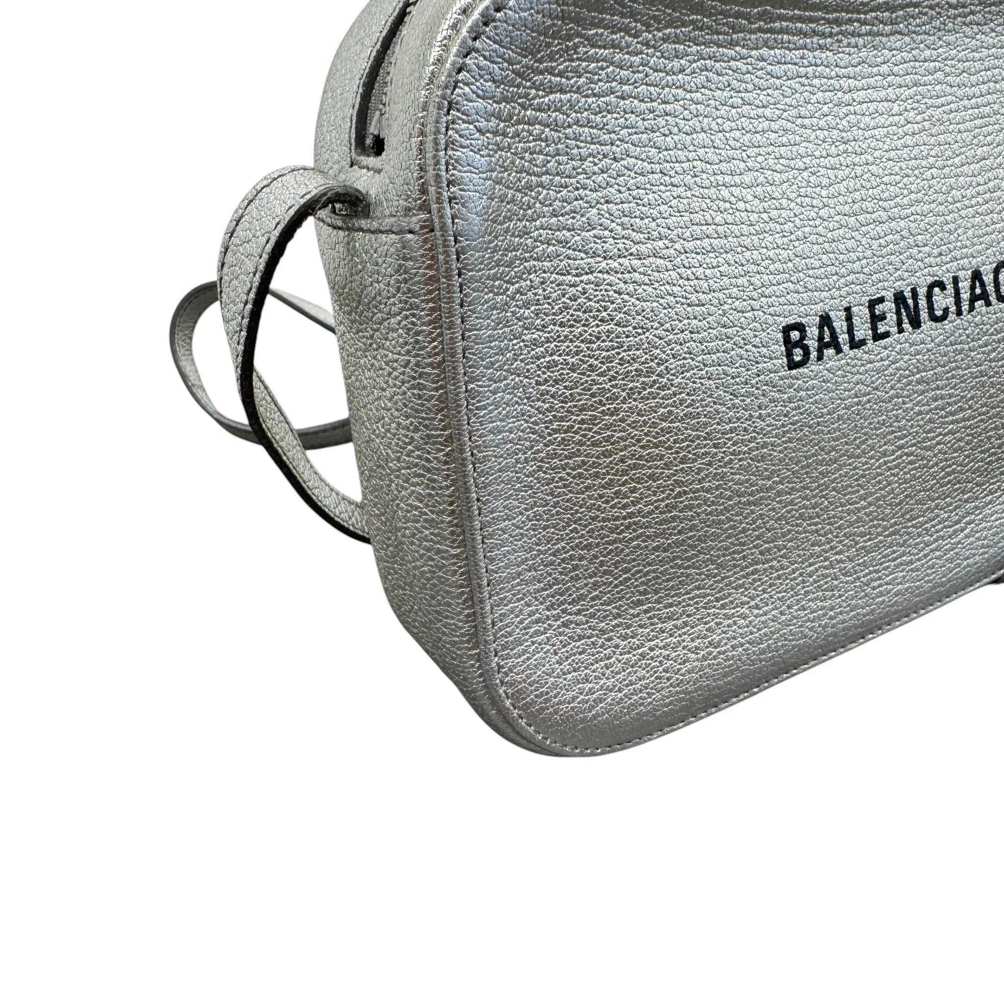 Women's Logo Print Camera Bag Silver - Image 6
