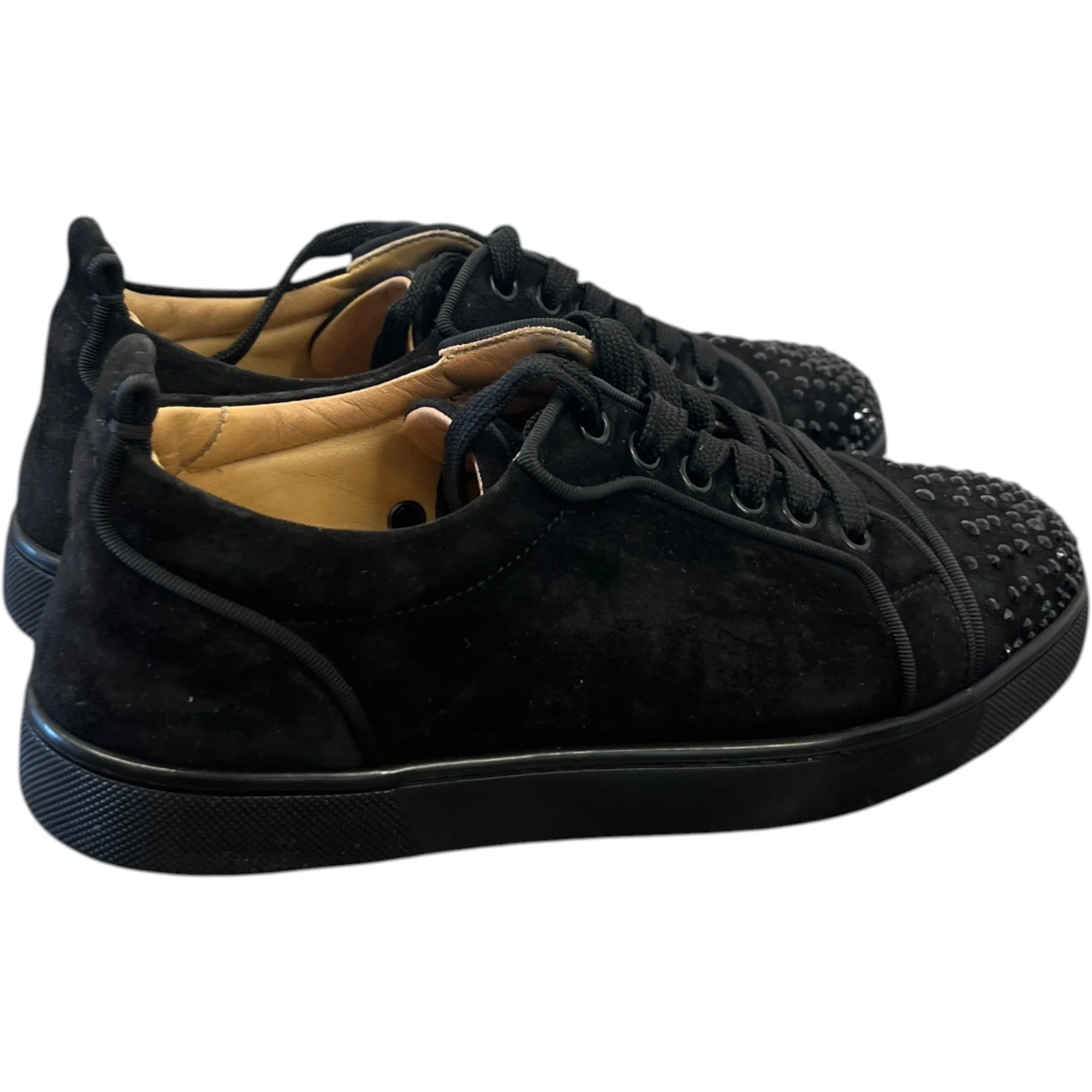 Women's Louis Junior Flat Low Trainers Black Size EU 37 / UK 4 - Image 8