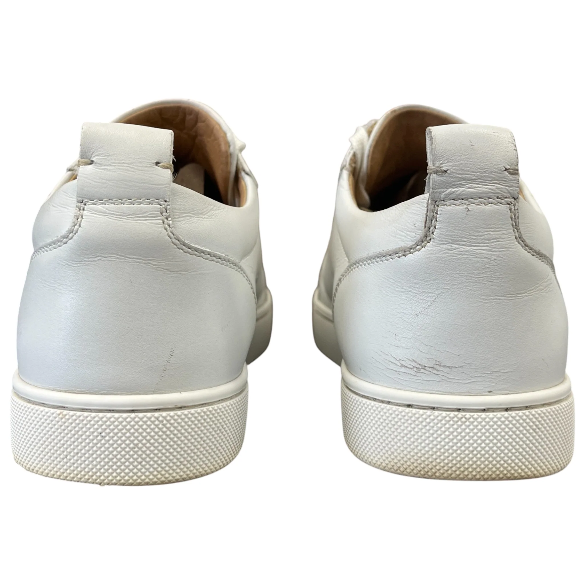 Women's Louis Junior Flat Low Trainers White Size EU 36 / UK 3 - Image 7