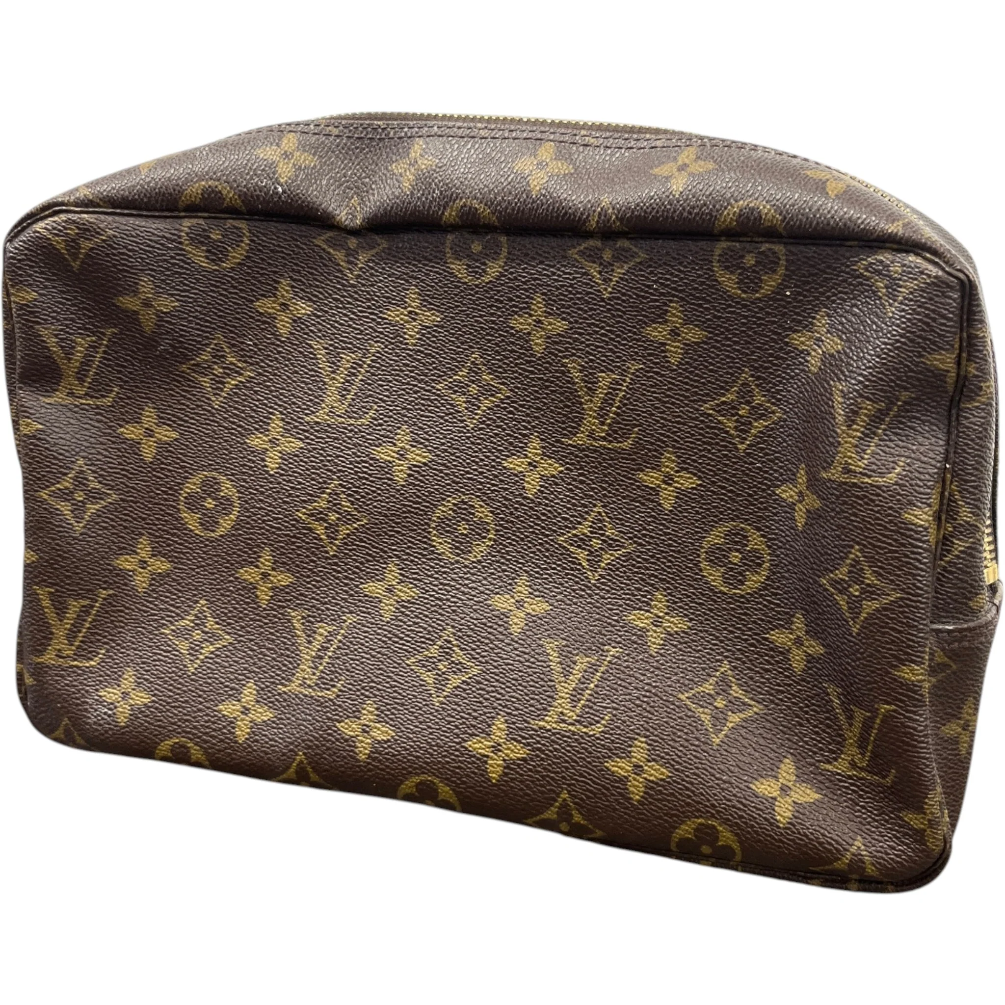 Women's M47522 Monogram Trousse Toilette 28 Pouch Brown - Image 4