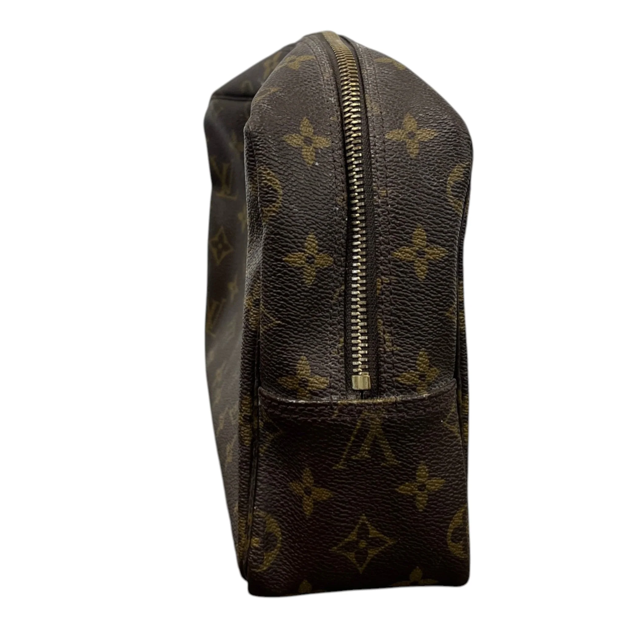 Women's M47522 Monogram Trousse Toilette 28 Pouch Brown - Image 5