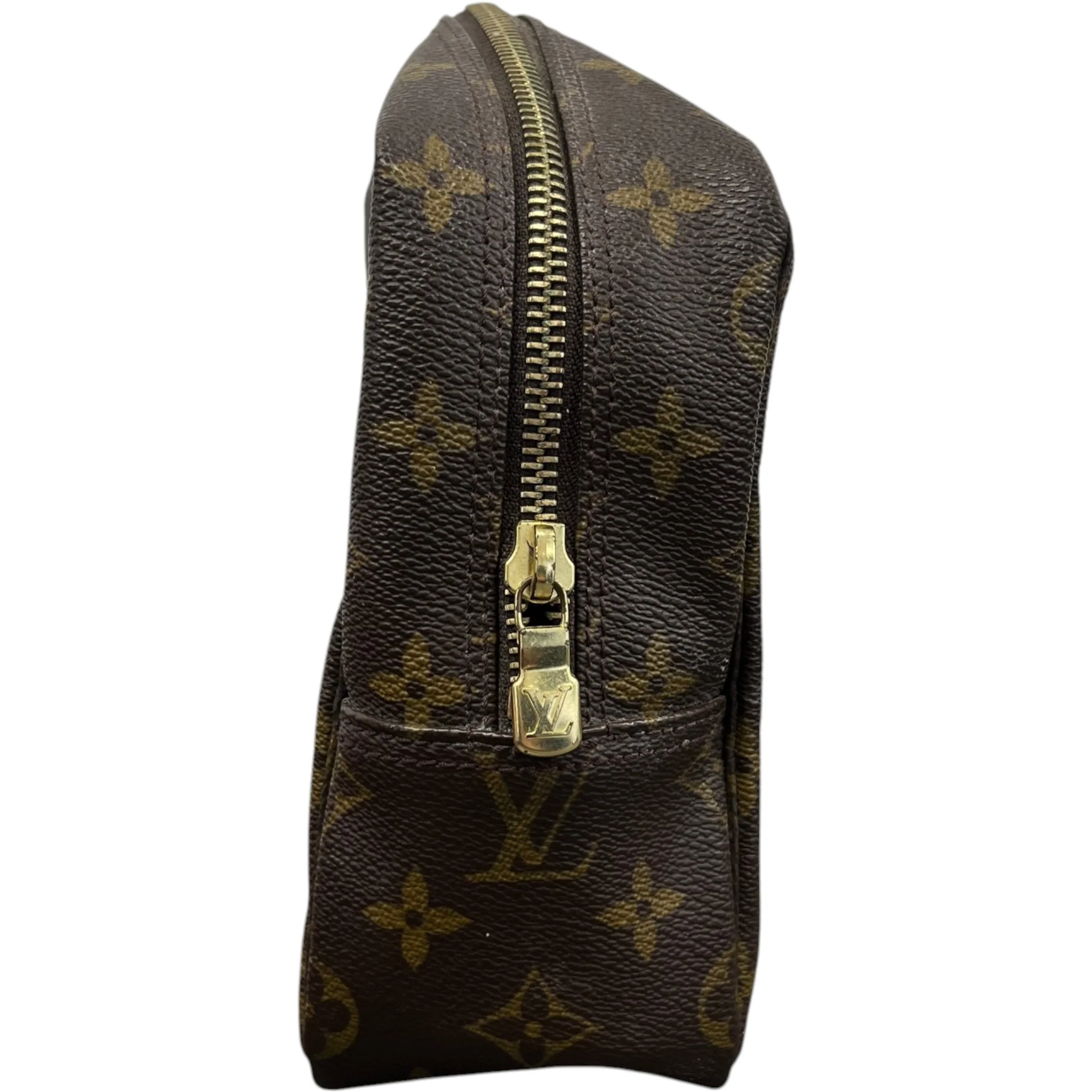 Women's M47522 Monogram Trousse Toilette 28 Pouch Brown - Image 6
