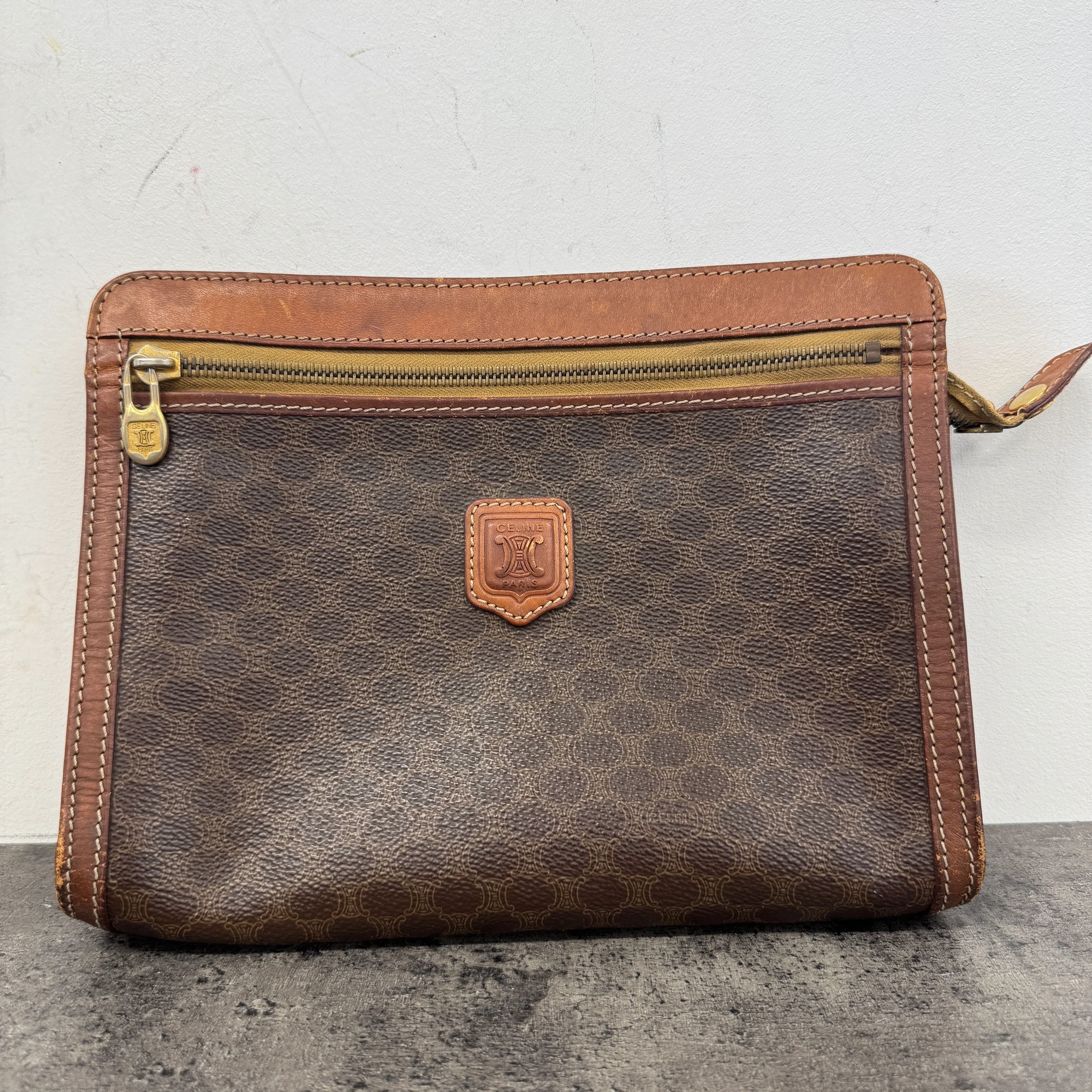 Women's Macadam Clutch Brown - Image 7