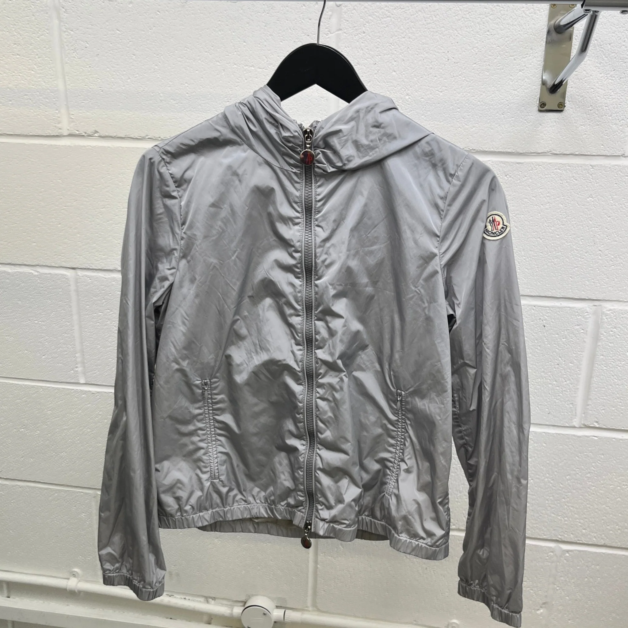 Women's Magnetite Windbreaker Grey Size 1 / UK 10 - Image 9