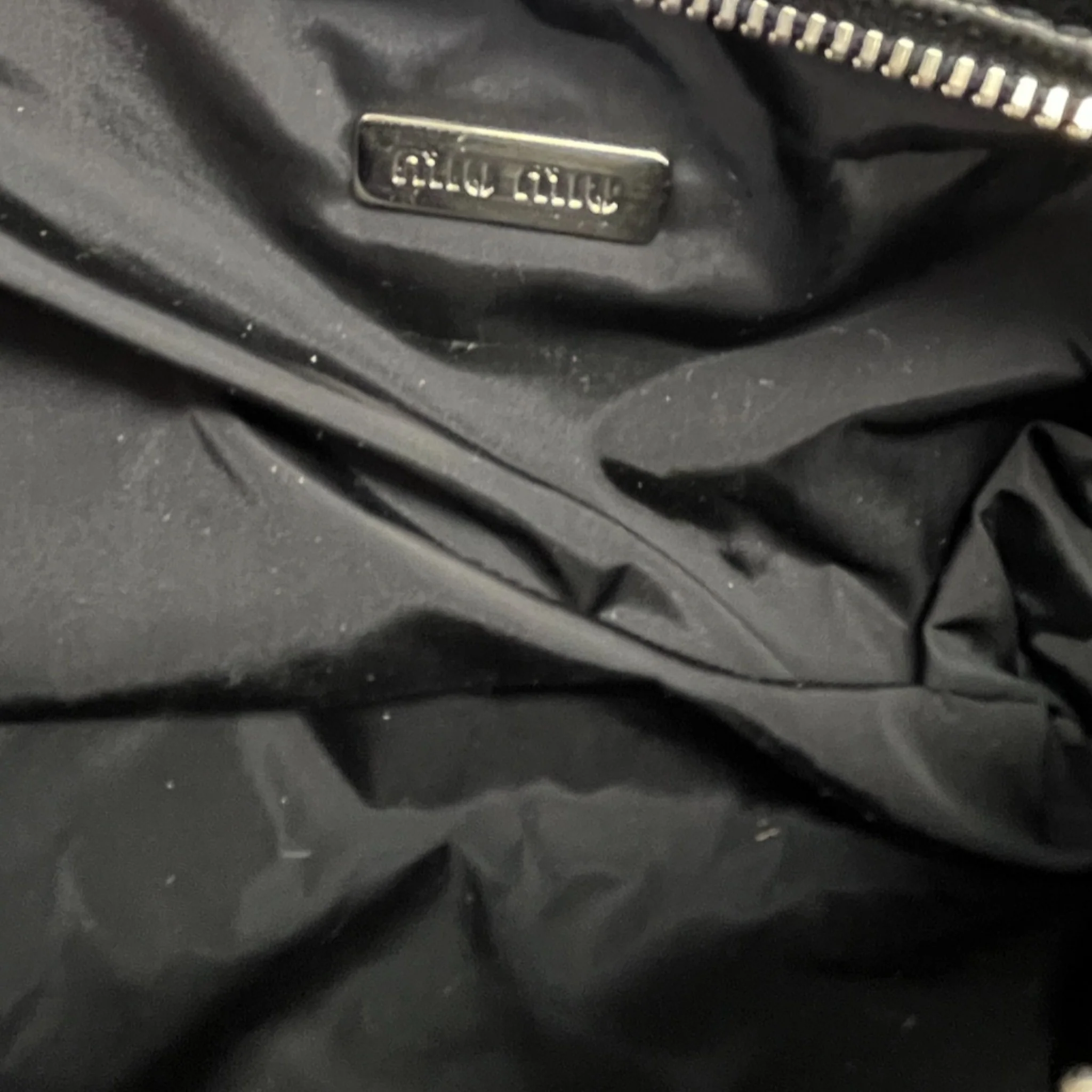 Women's Matelasse Leather Wristlet Purse Black - Image 10