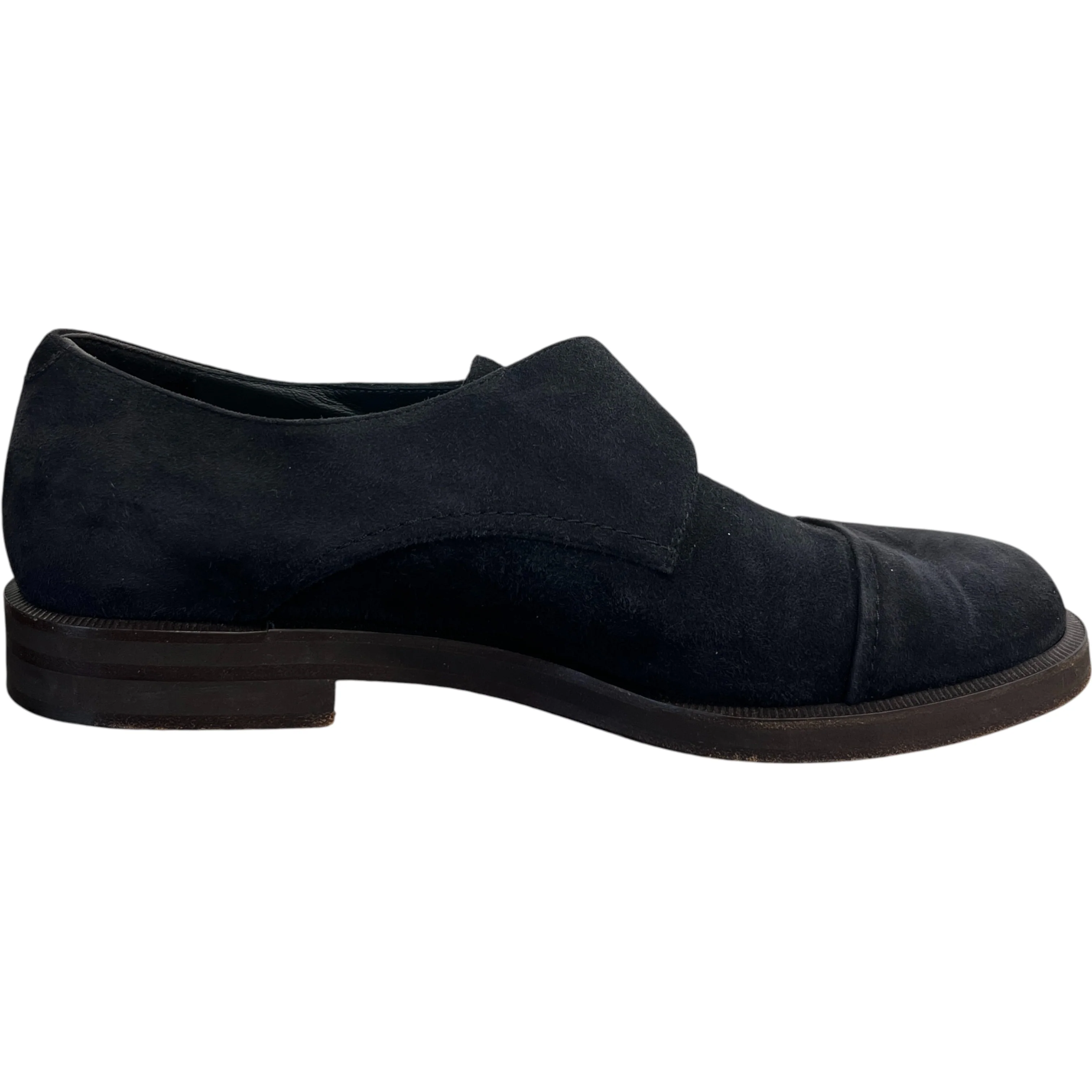 Women's Meryl Monk Strap Suede Loafers Charcoal Size EU 38.5 / UK 5.5 - Image 4
