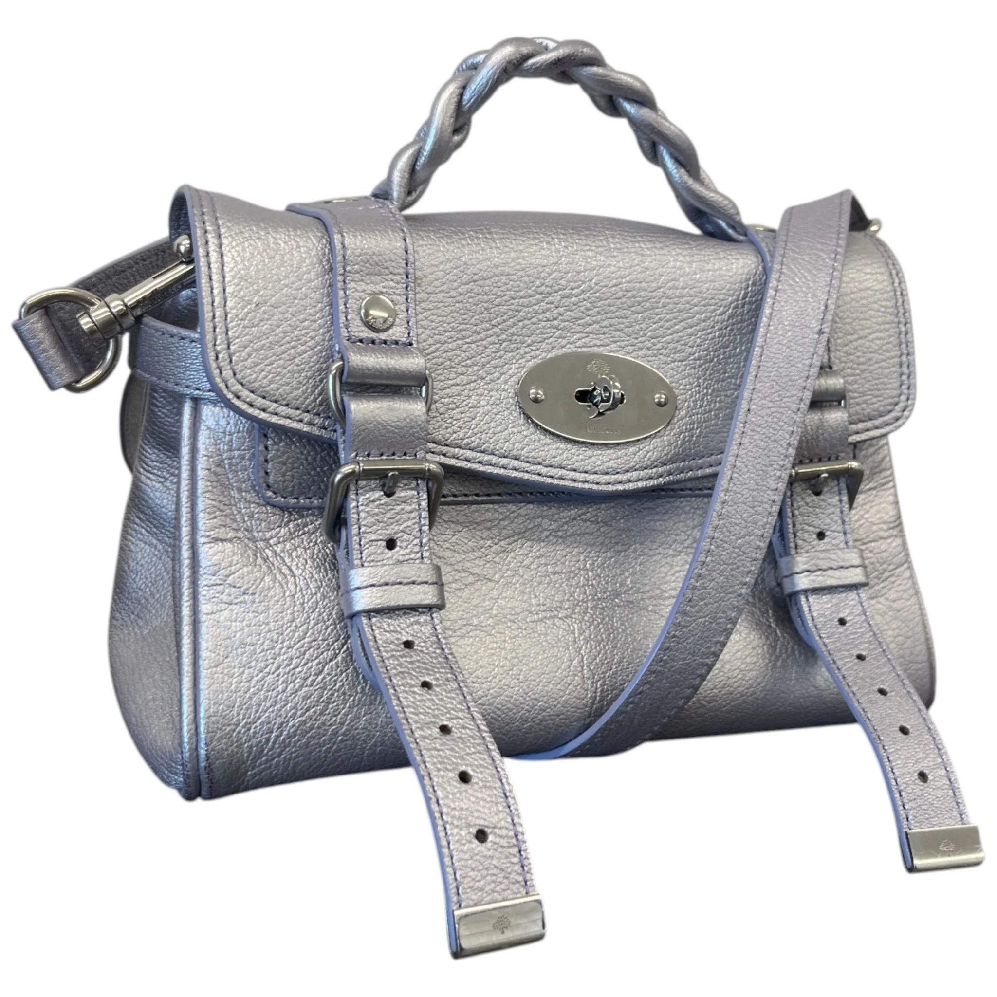 Women's Mini Alexa Bag Purple - Image 4