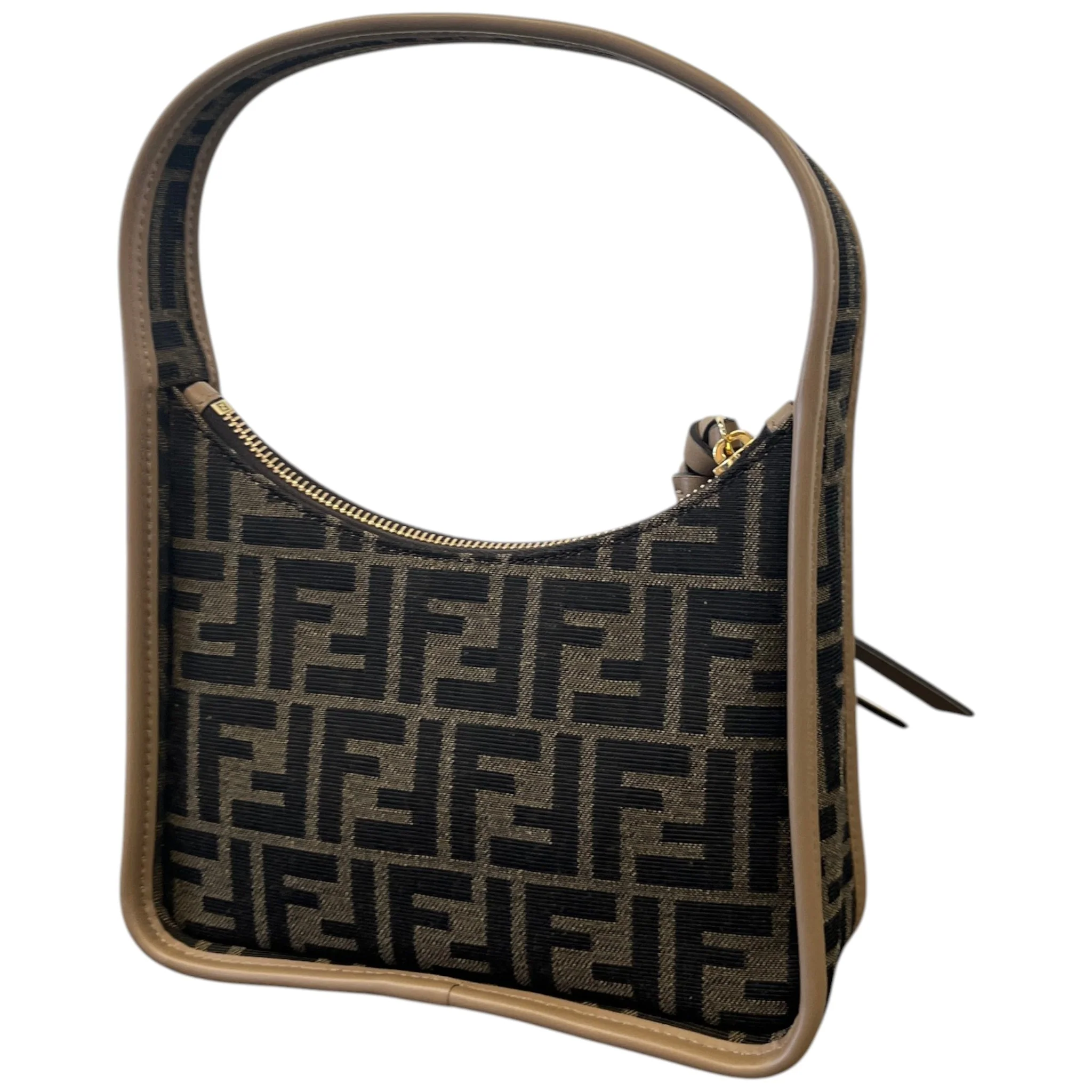 Women's Mini Fendessence Bag Brown - Image 8