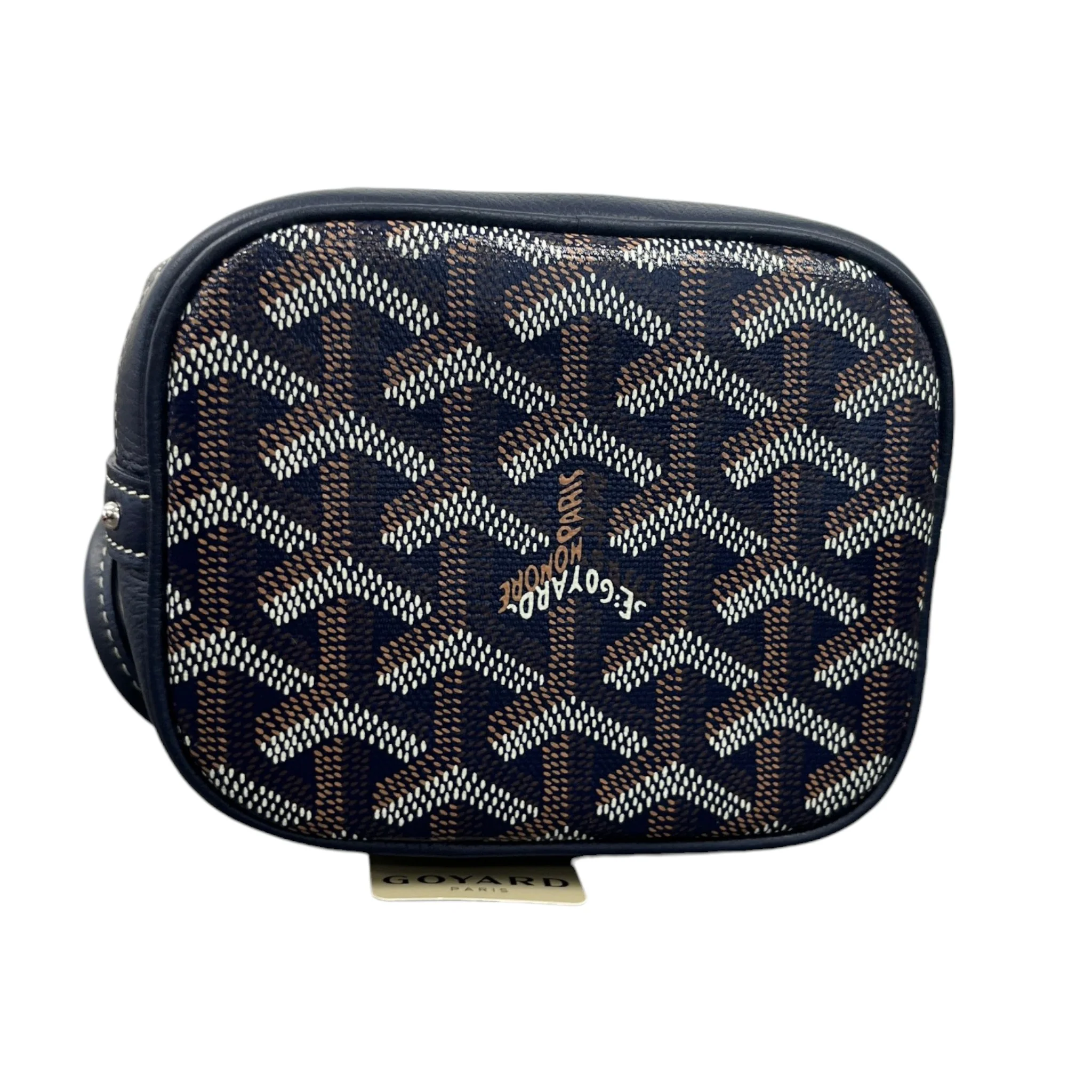 Women's Mini Petit Flot Bucket Bag Navy - Image 10